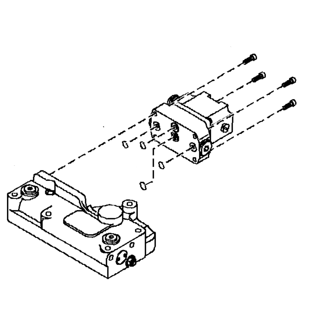 John Deere Reman REMAN Hydrostatic Pump Displacement Control - AT184022