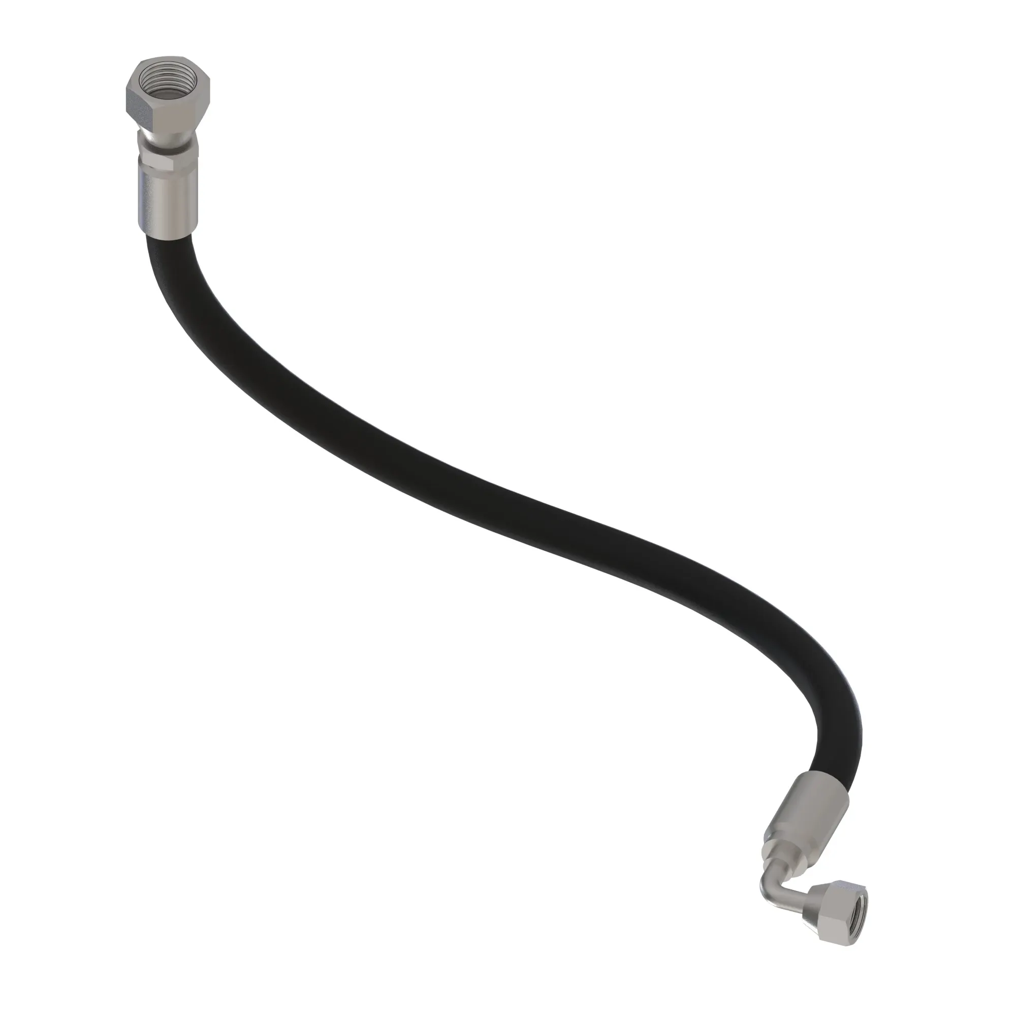 John Deere Feedroll Damping Hydraulic Hose - AXE82857