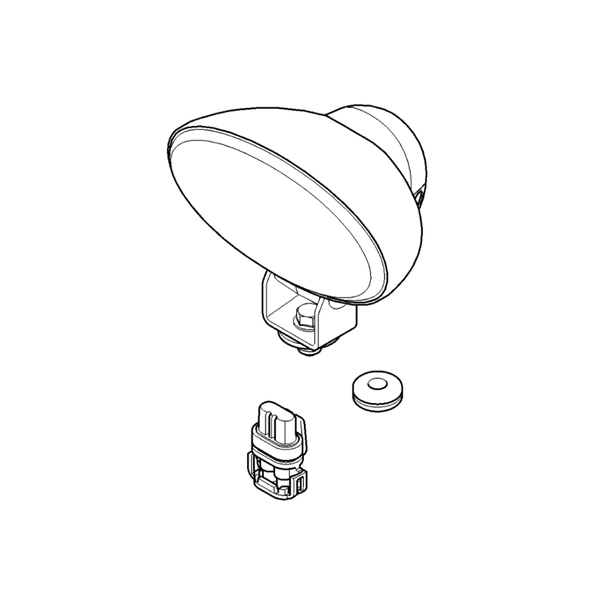John Deere Rear Worklight Kit - AL204759