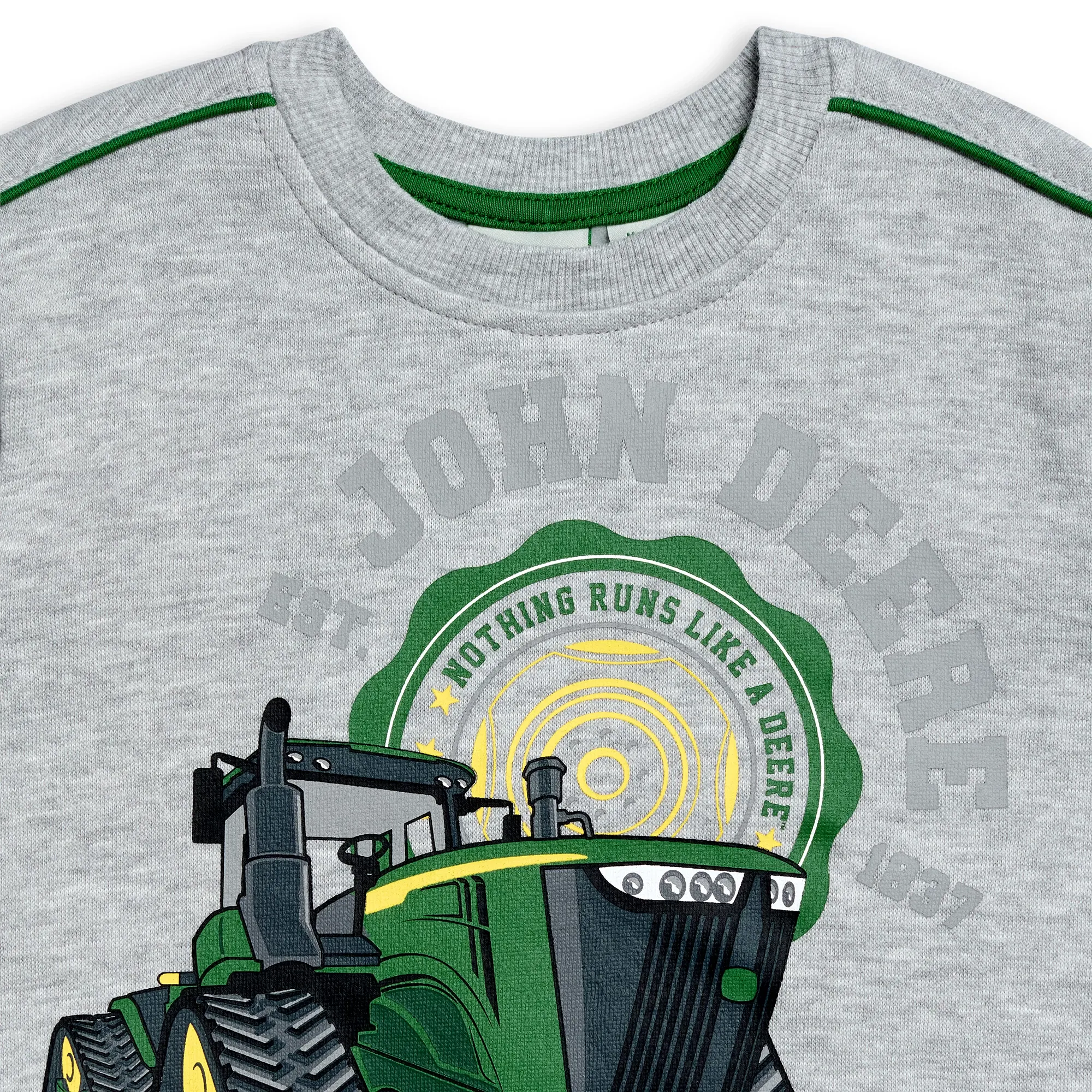 Toddler Tracked Tractor Crewneck | Shop.Deere.com