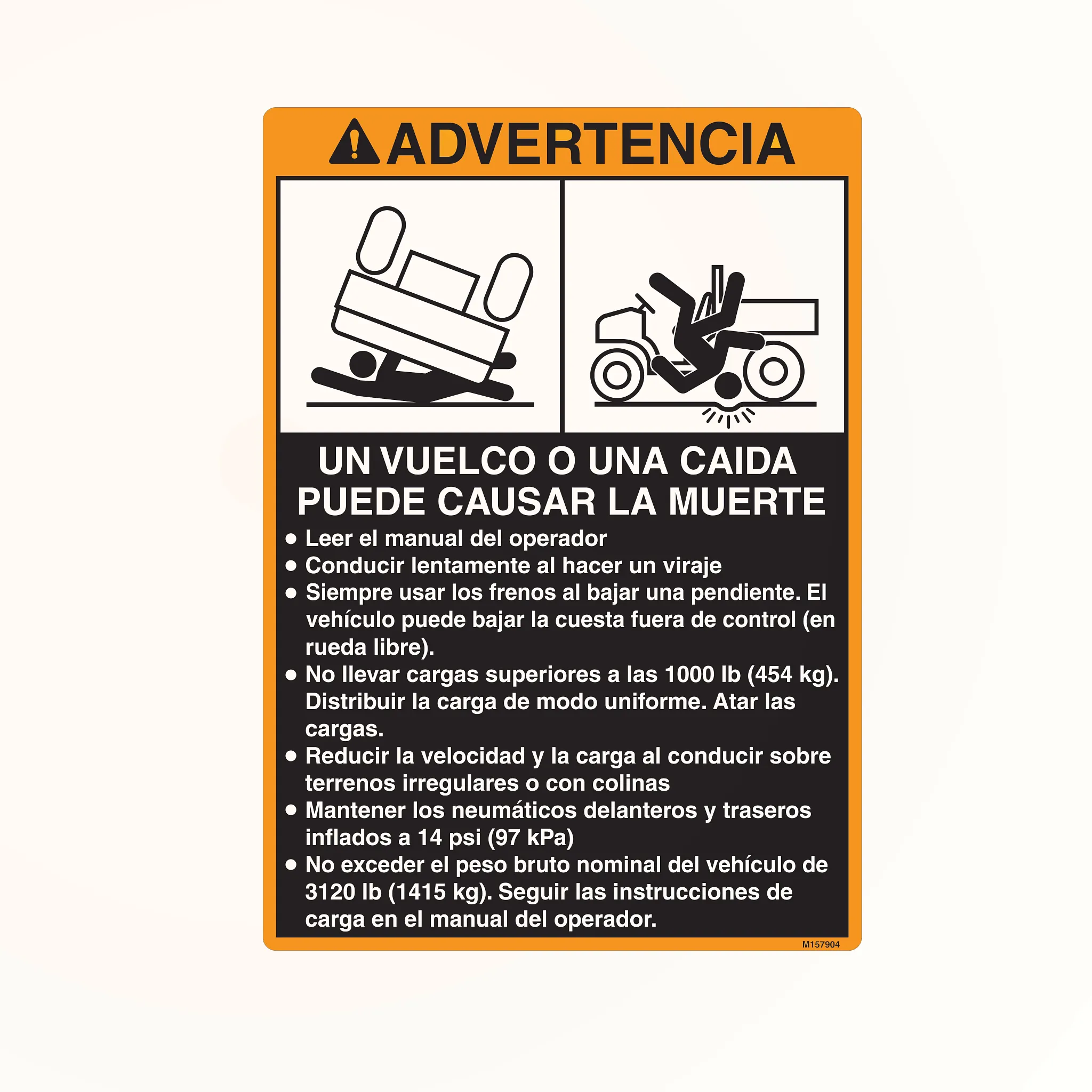 John Deere Label - M157904