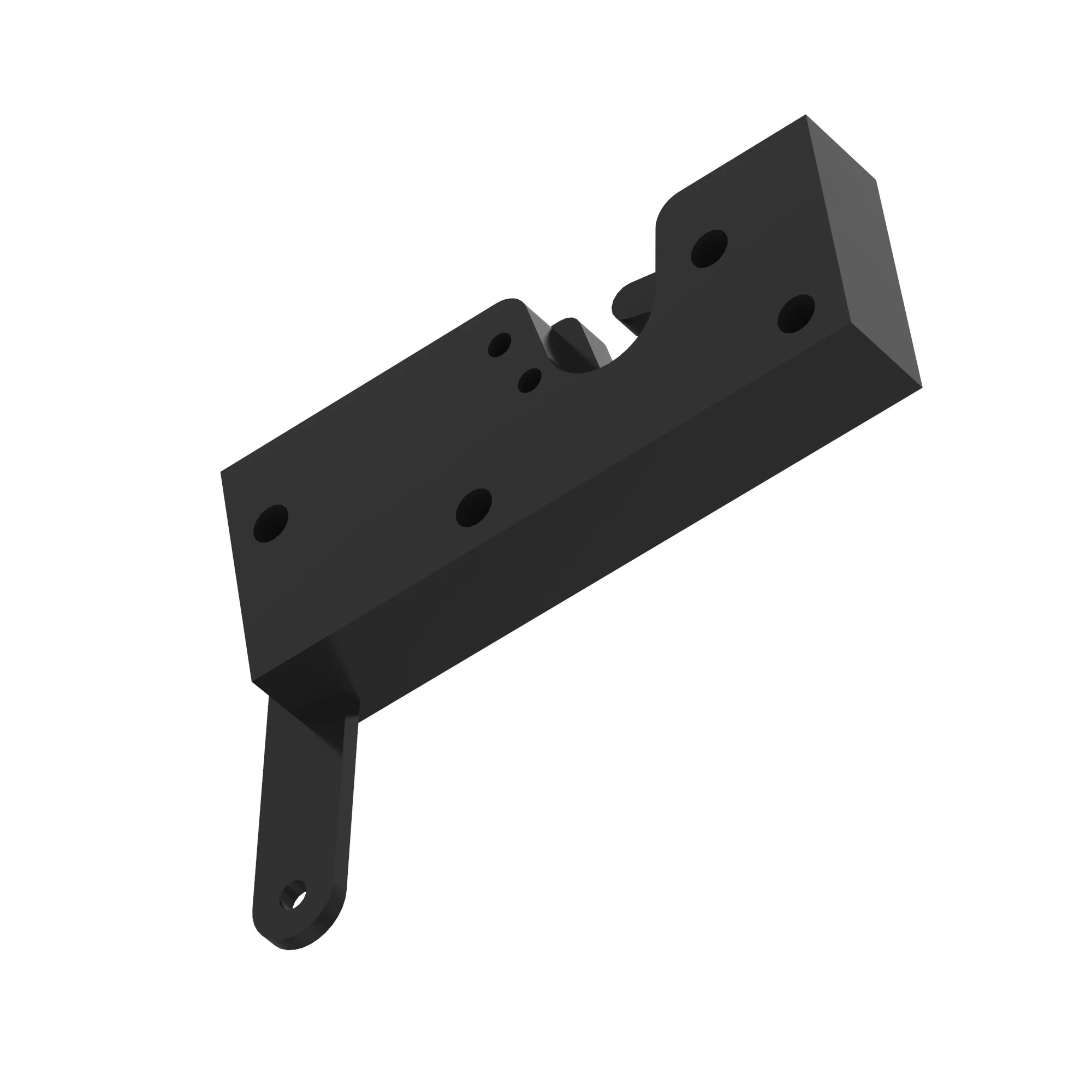 LATCH, ROTARY SINGLE JAW HOLD OPEN,