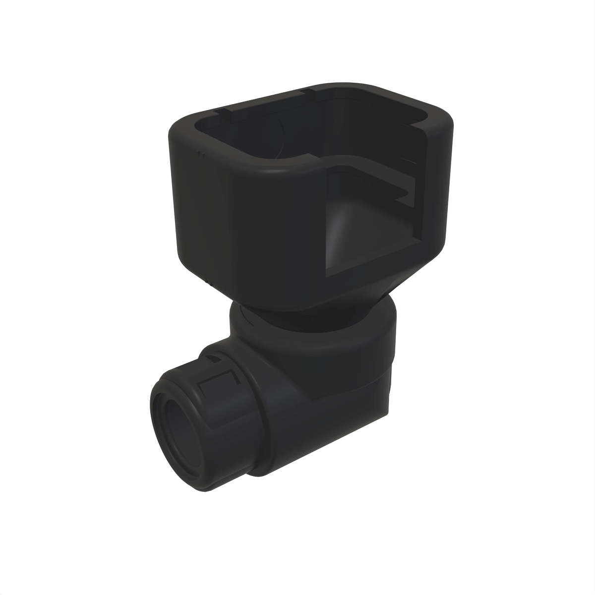 TYCO BACK SHELL ACCES BLACK PLASTIC