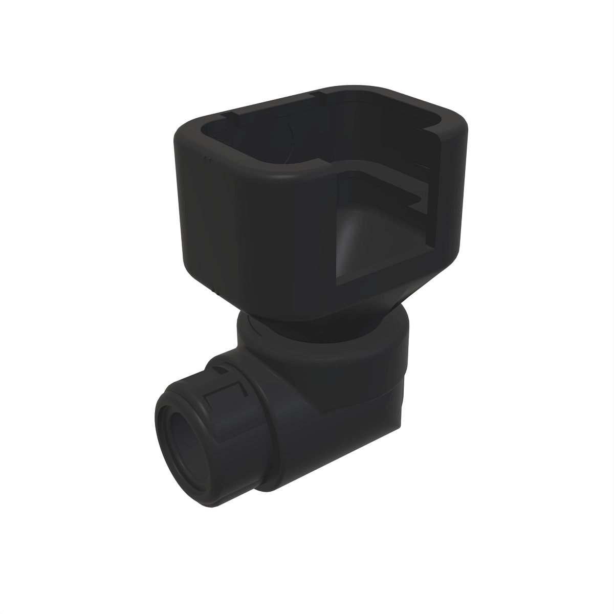 Tyco Back Shell Acces Black Plastic