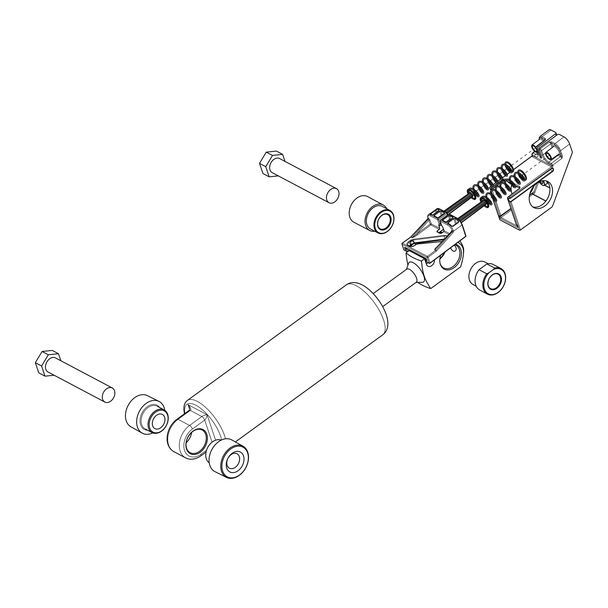 John Deere Adjustable Shock Seat Kit - AT504870