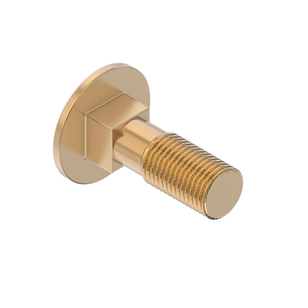Bolt, Rd HD Sq Long Neck, Metric