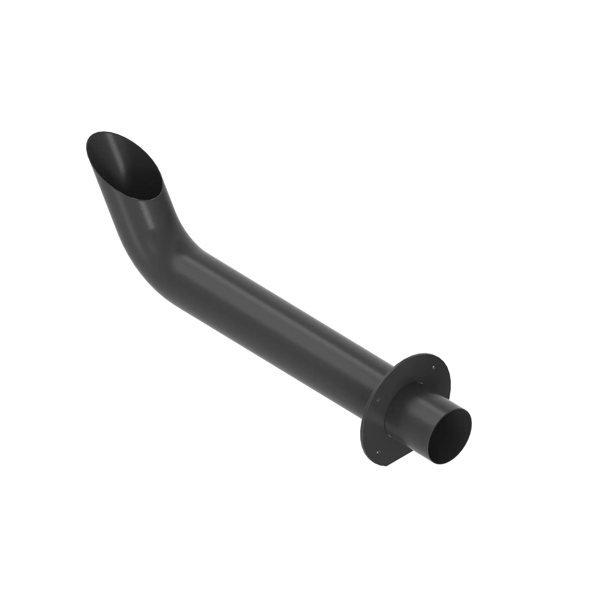 John Deere Black Muffler Exhaust Pipe - AT470046
