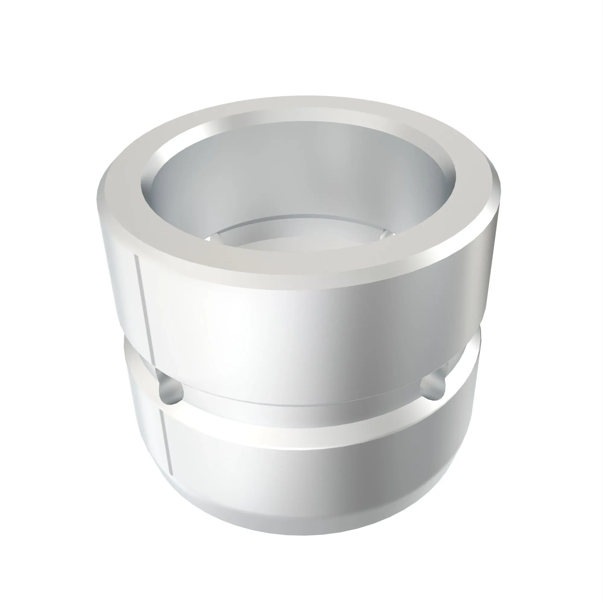 John Deere Cylindrical Alloy Bushing with Hole - WA136771