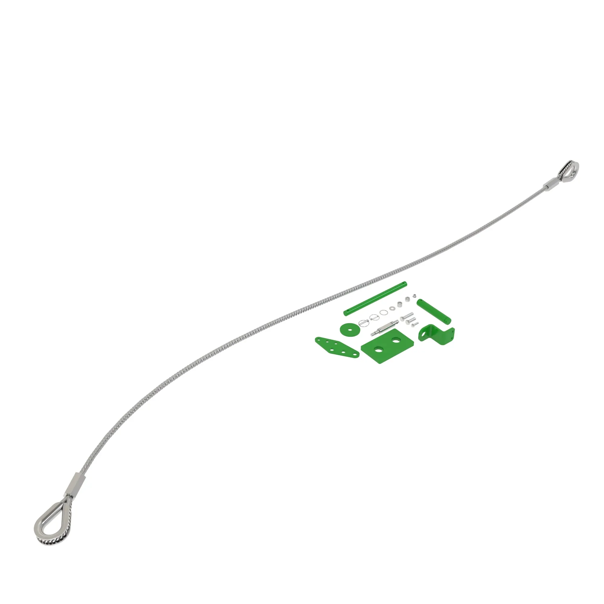 John Deere Scraper Tow Cable Kit - RE311210