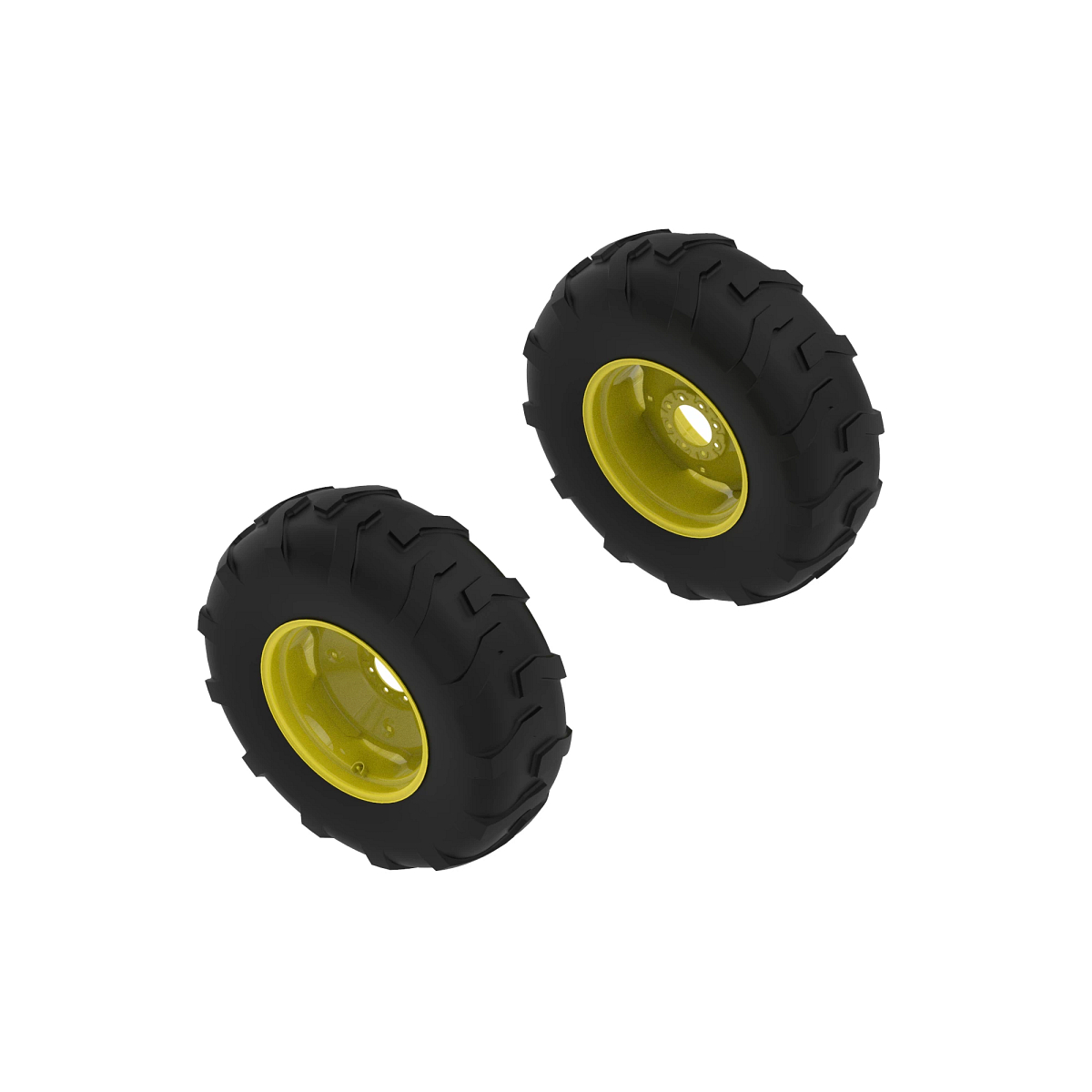 TIRE AND WHEEL ASSEMBLY, W&T, 16.9-