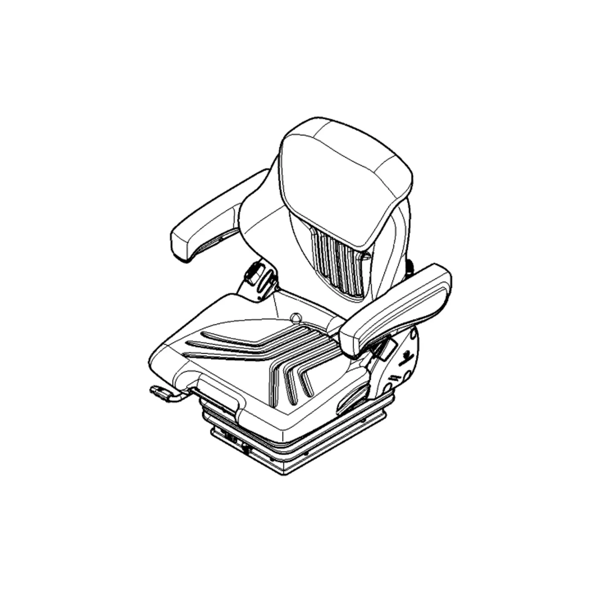 John Deere Seat Assembly - ER429113