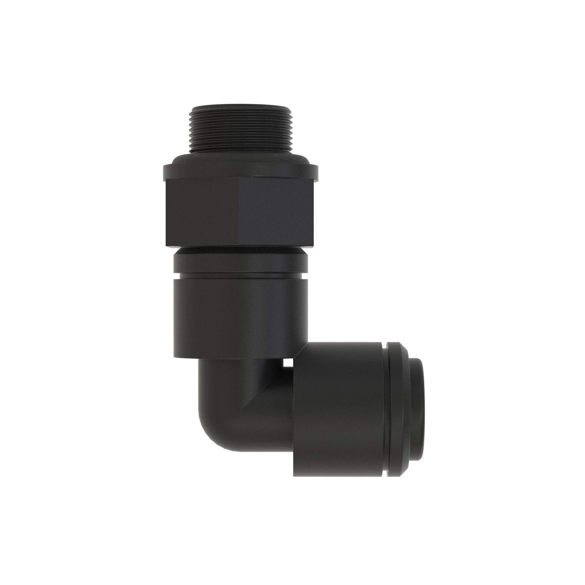 FITTING - 4MM SWIVEL ELBOW (QC)