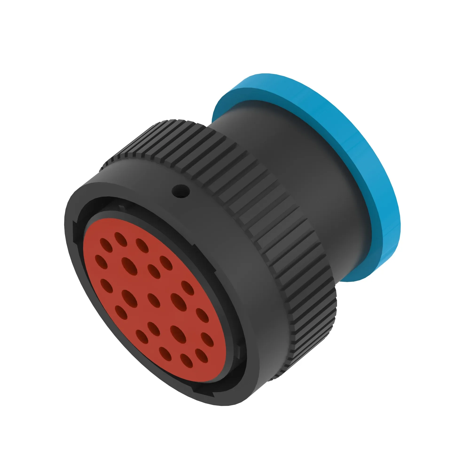 DEUTSCH HDP20 21W M SLD BLK PLSTC