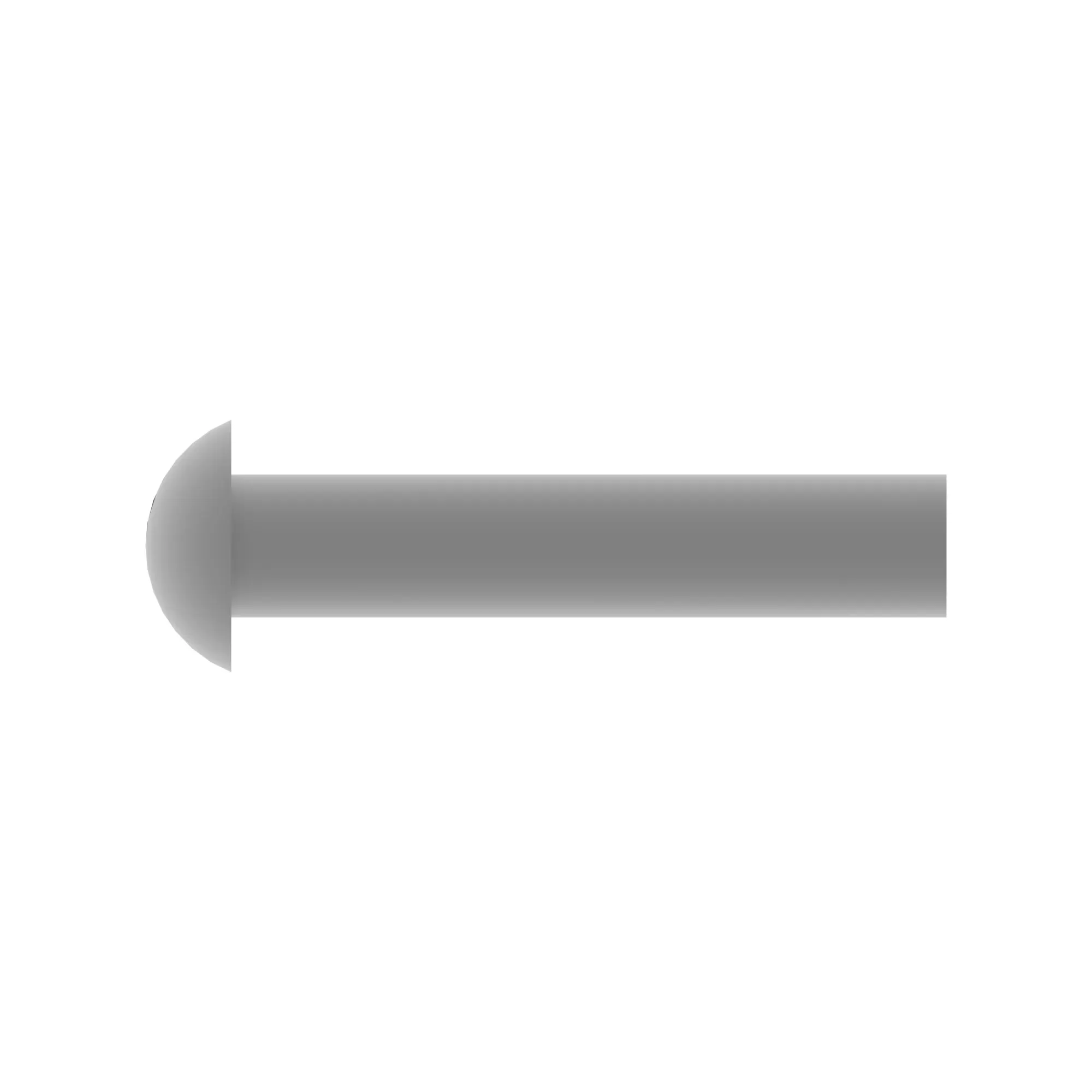 John Deere Button Head Solid Rivet - 16M2528
