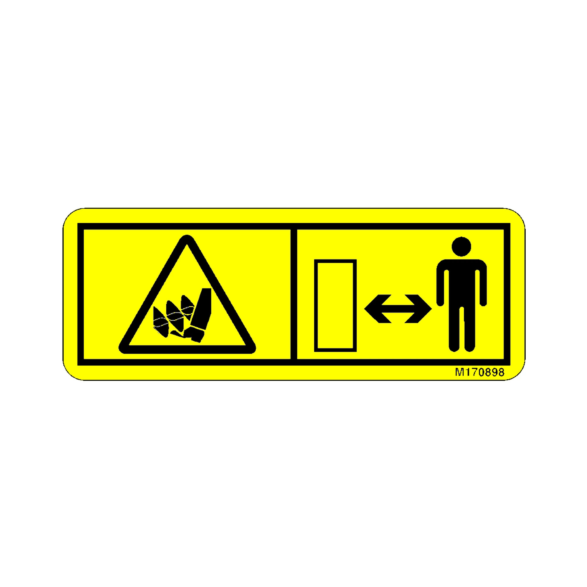 LABEL, LABEL, DANGER (AUGER) EXPORT
