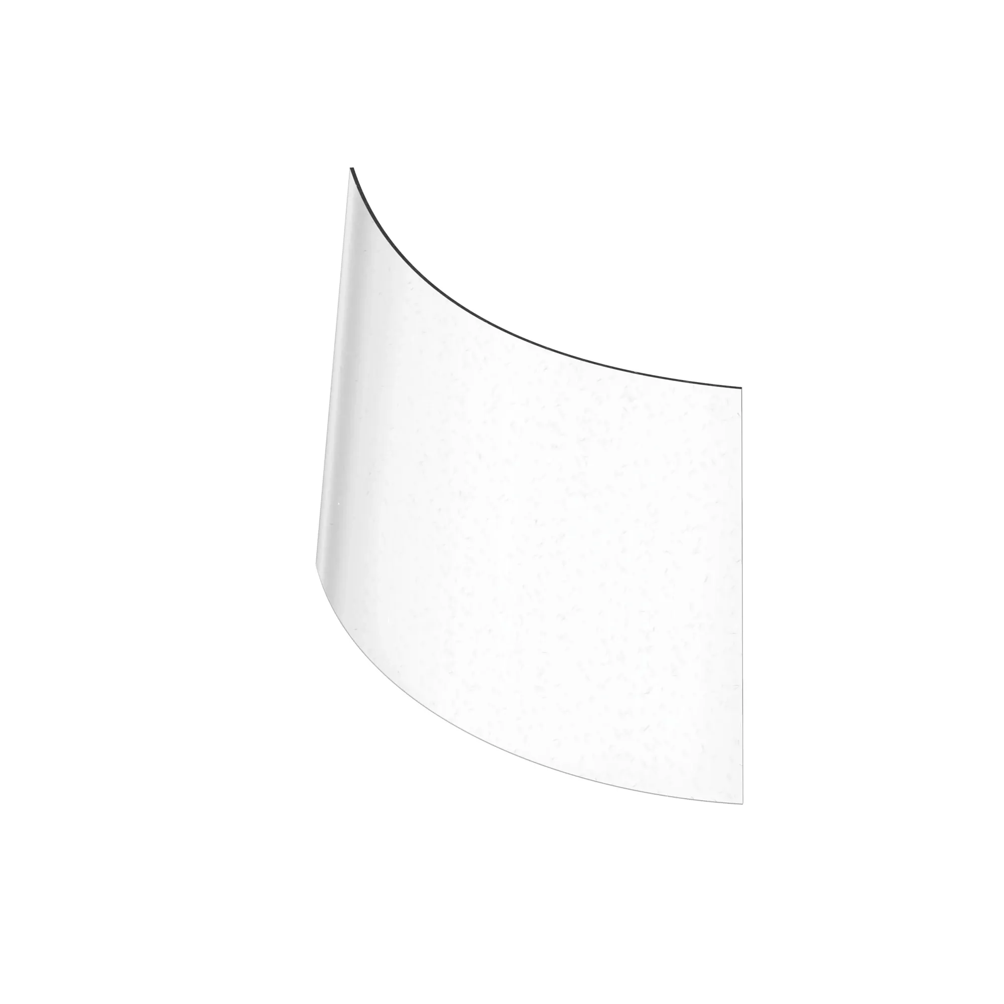 John Deere Upper Front Windowpane, Right Side - R50753