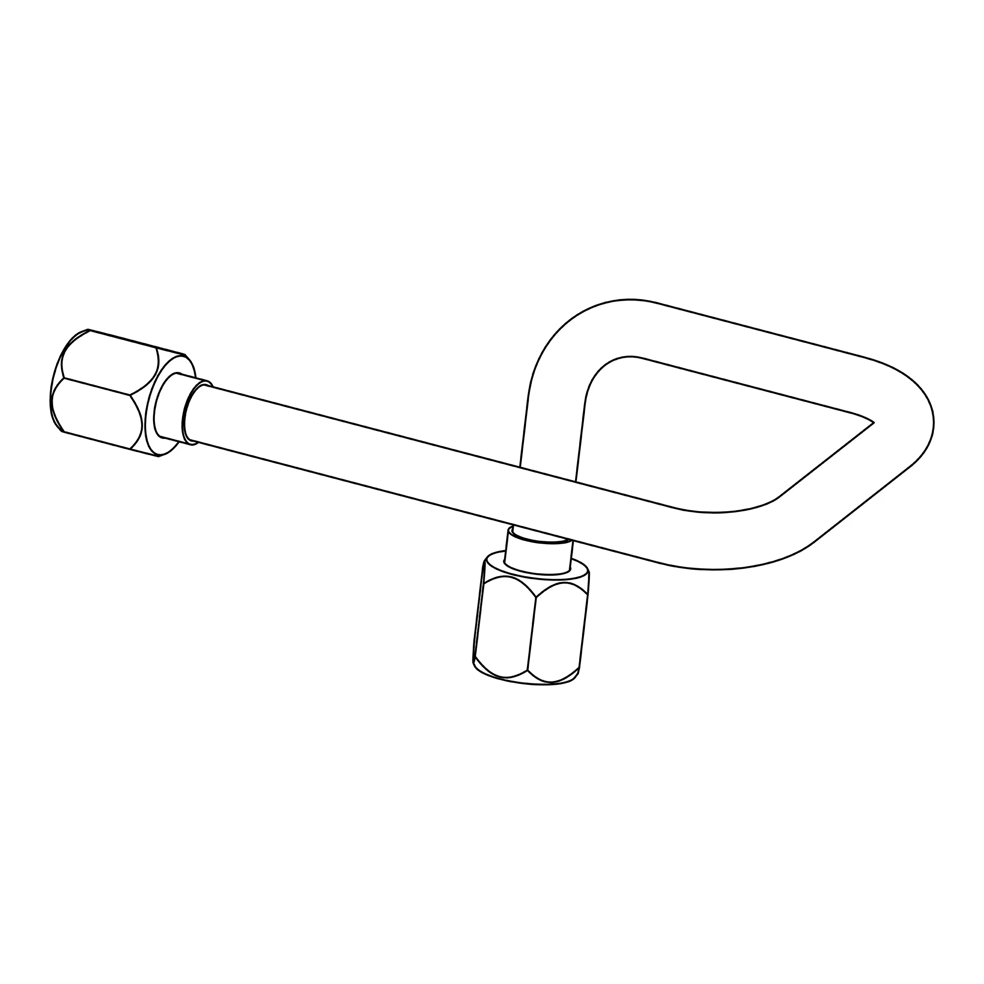 John Deere Air Flow Tube - AT382212