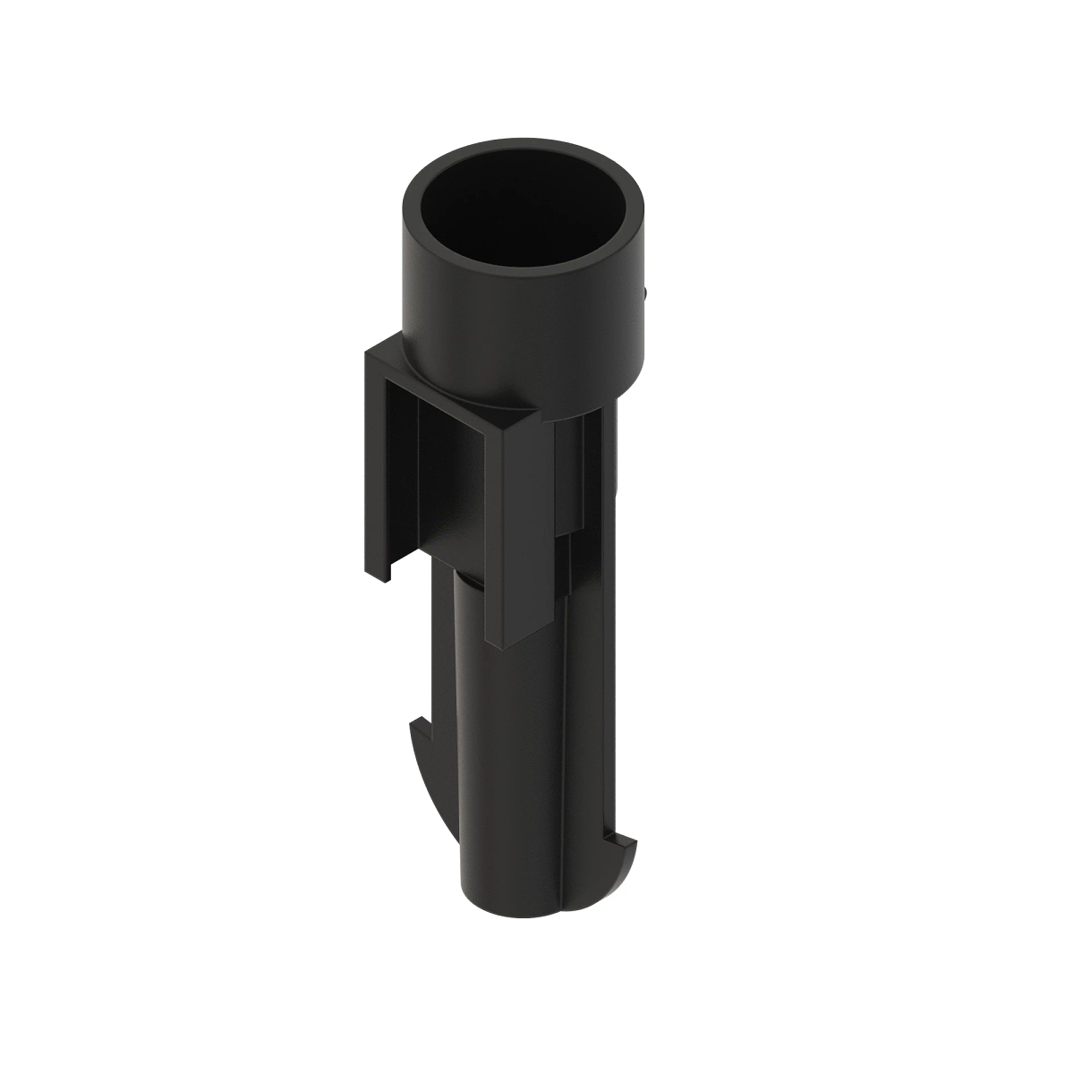 CONN DELPHI MP150 1W M BLK PLSTC
