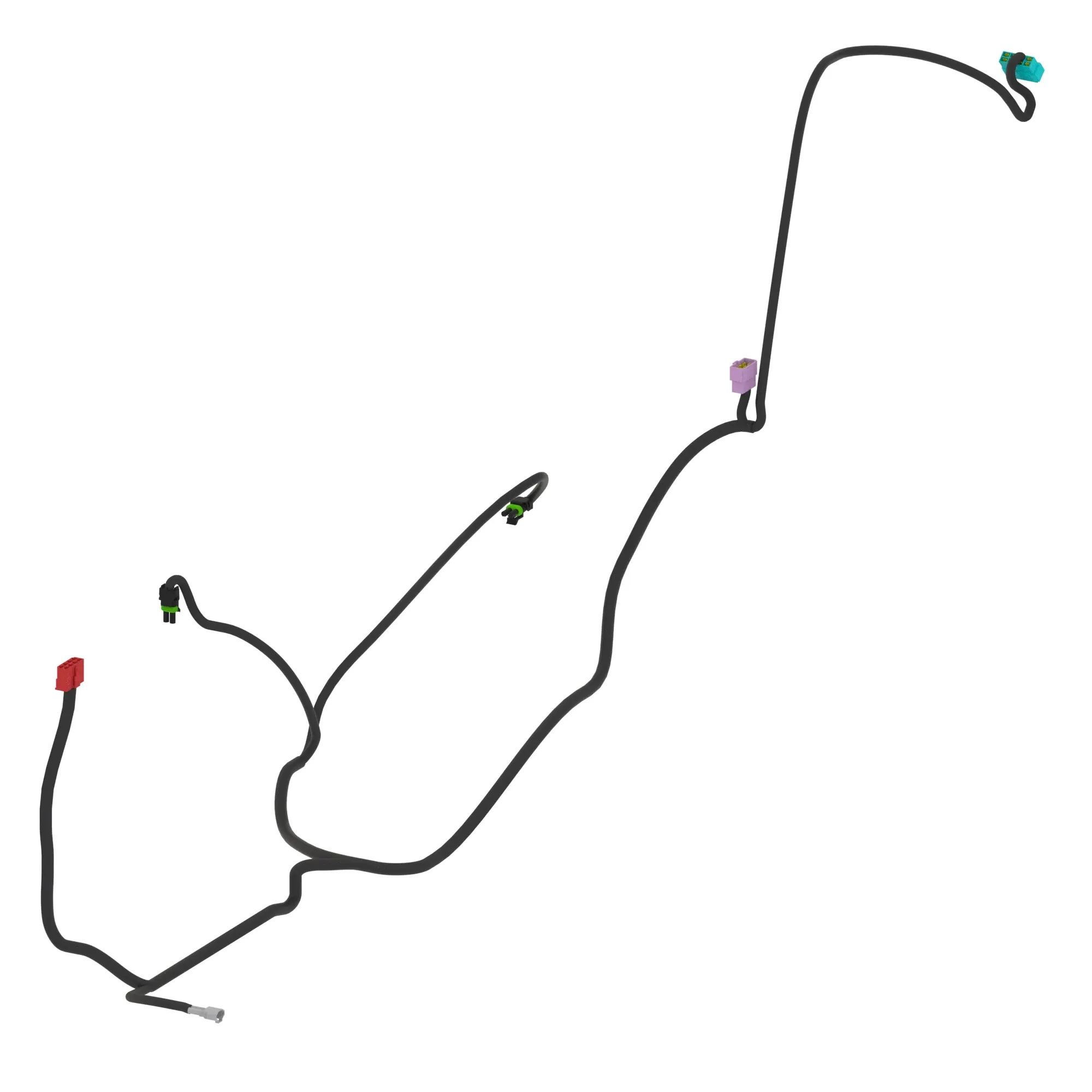 Wiring Harness, Left Back Lights Op