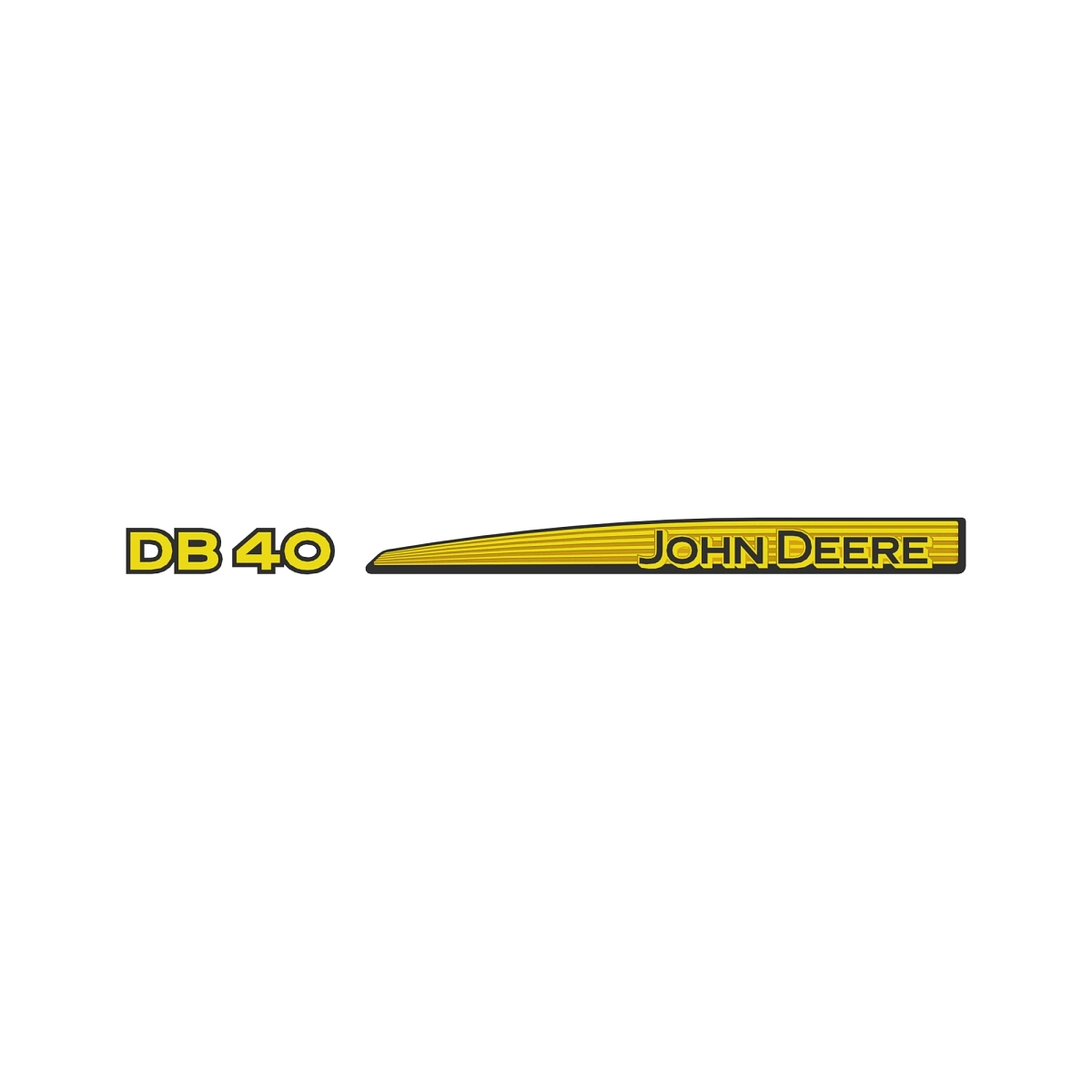 Label, DB40 Decal, LH