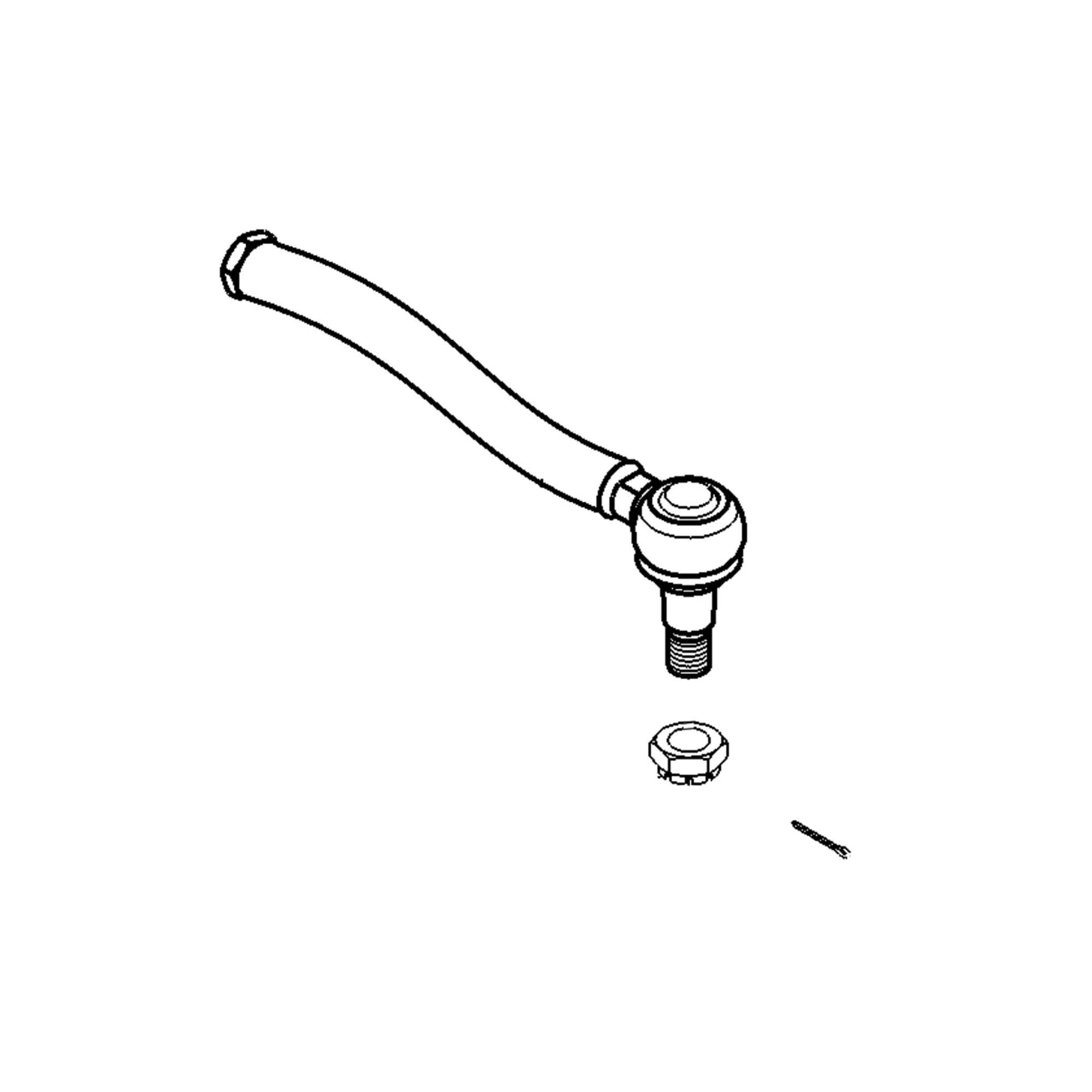 John Deere Tie Rod, Left Side - AZ101469