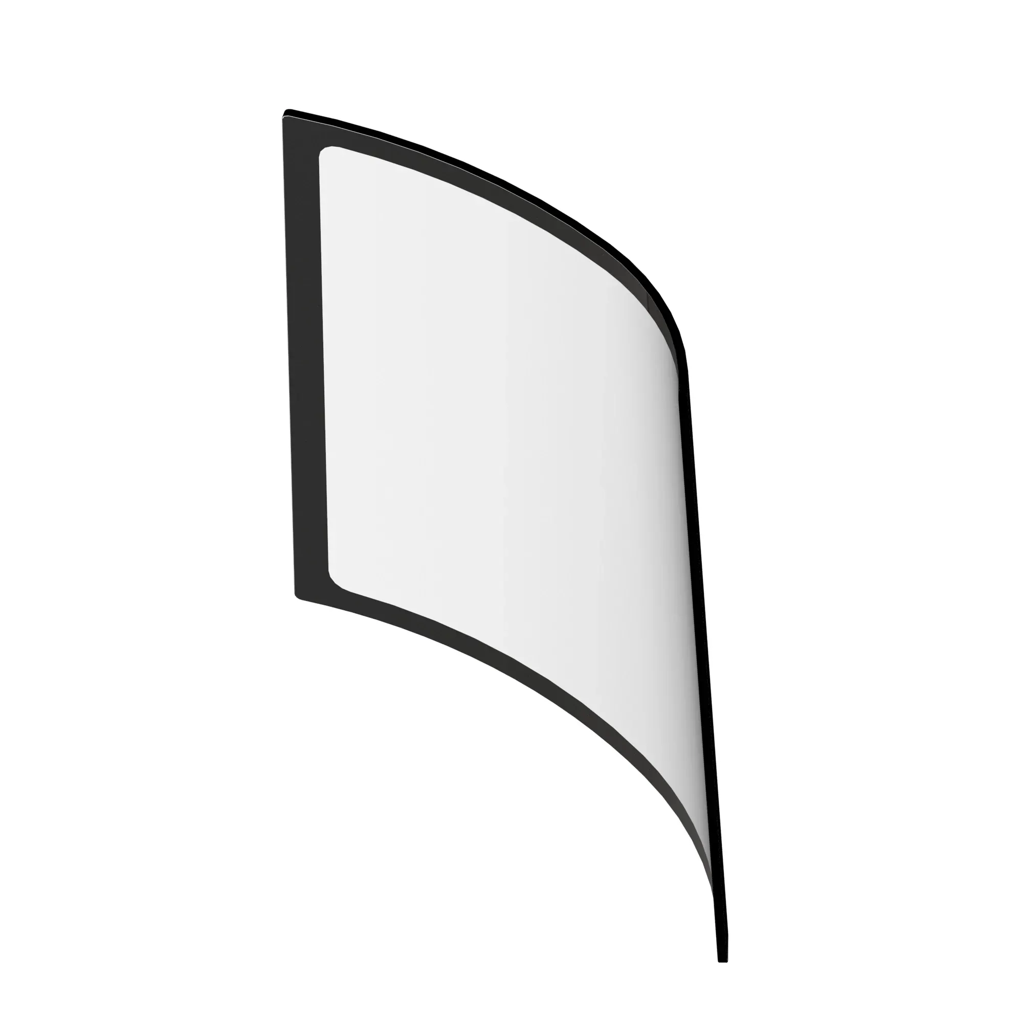 John Deere Rear Left Side Thick Cab Window - F707101