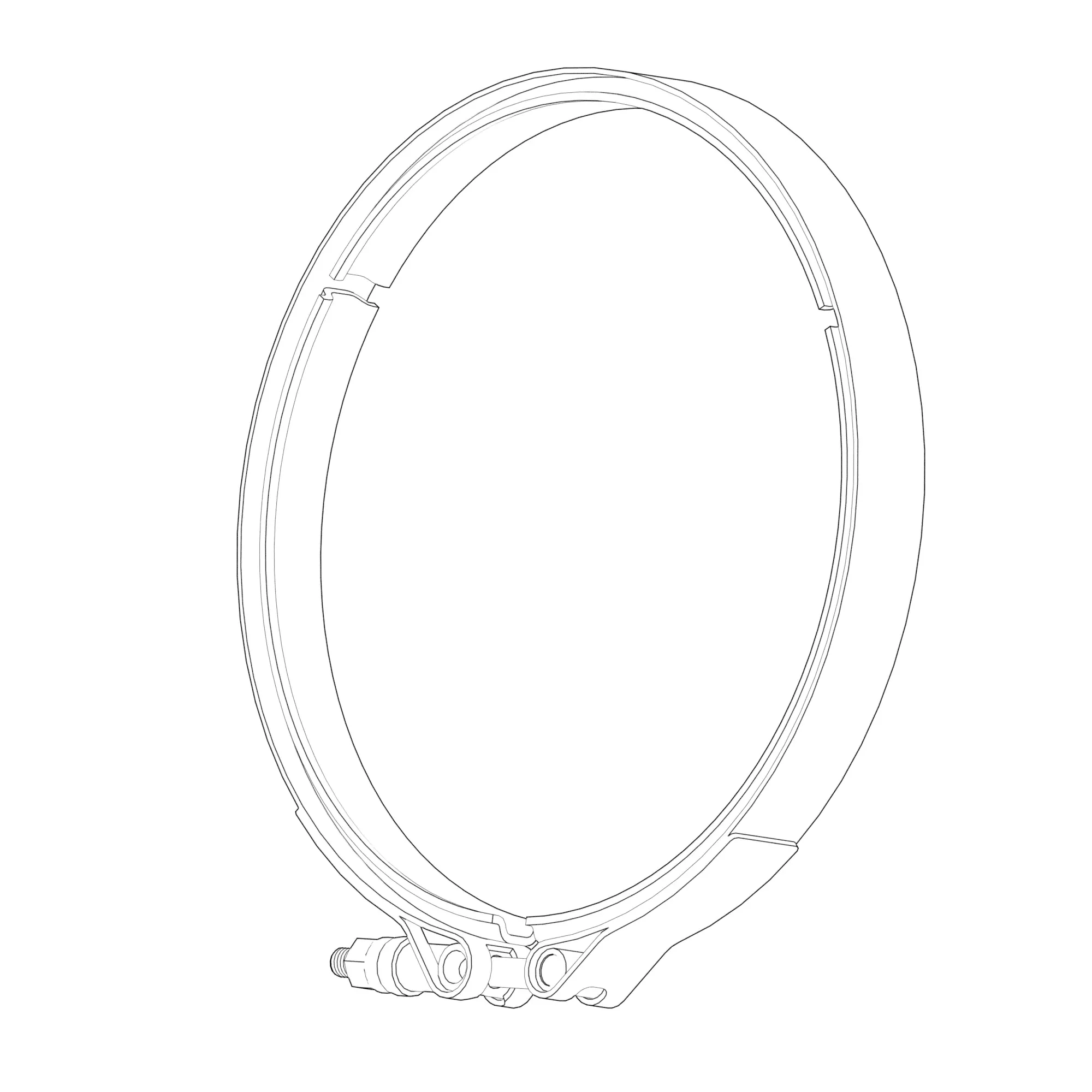Turbo Vband Service kit 
for 6135