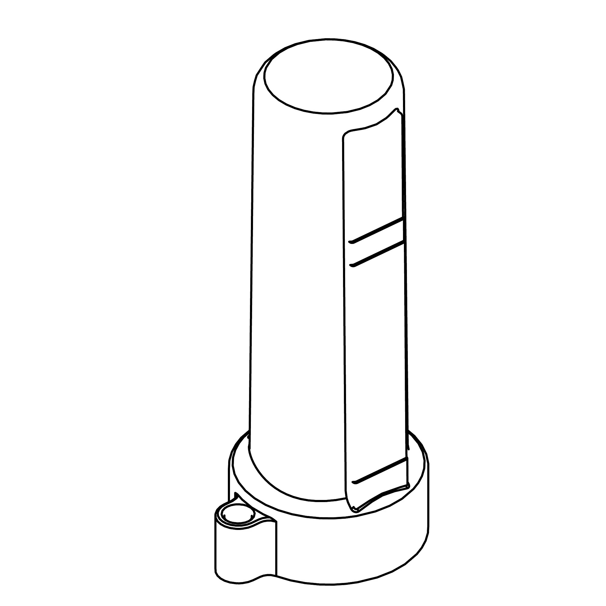 CAP, CALIBRATOR COVER INDICATOR
