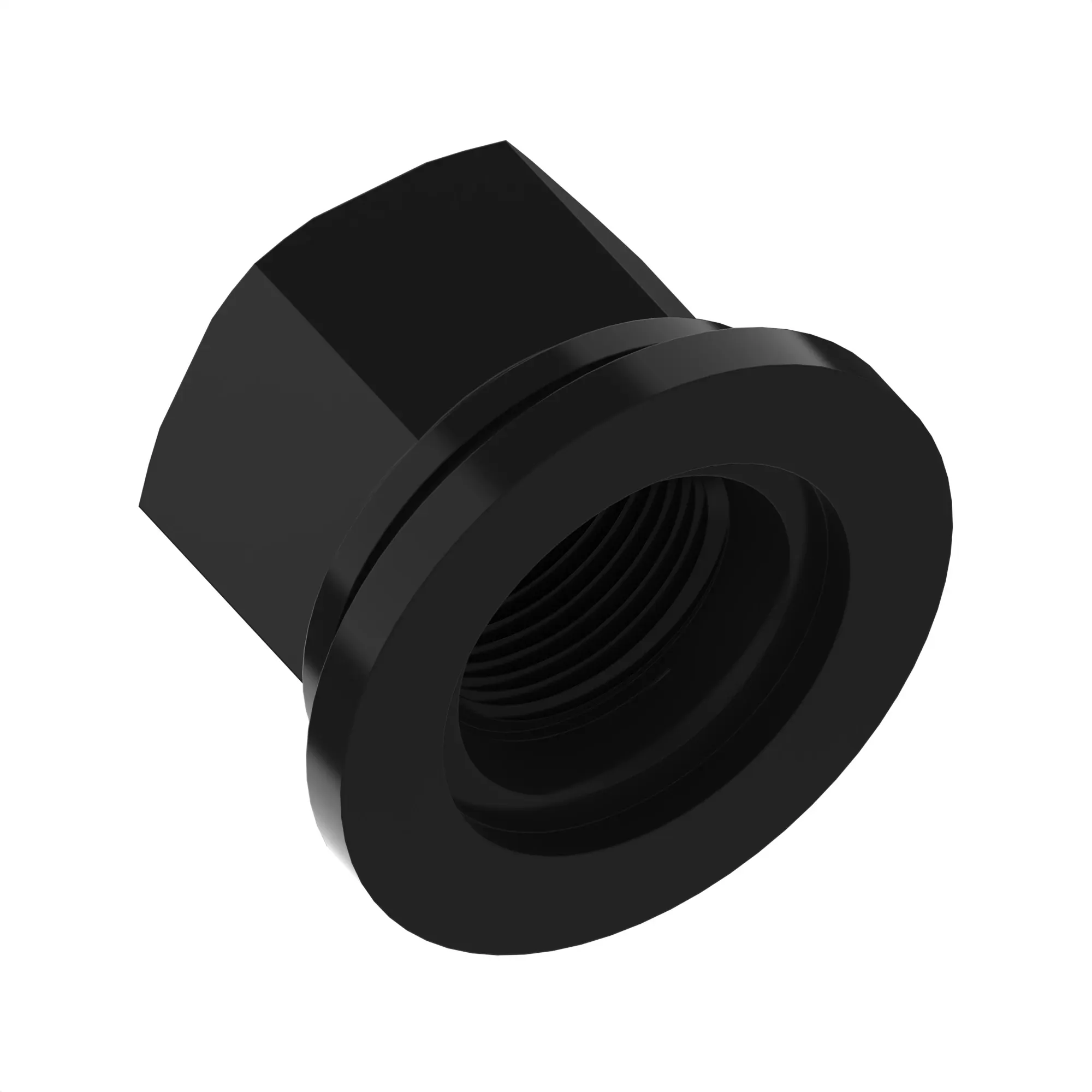 FLANGE NUT, 22MM-1.50 SMOOTH FLANGE