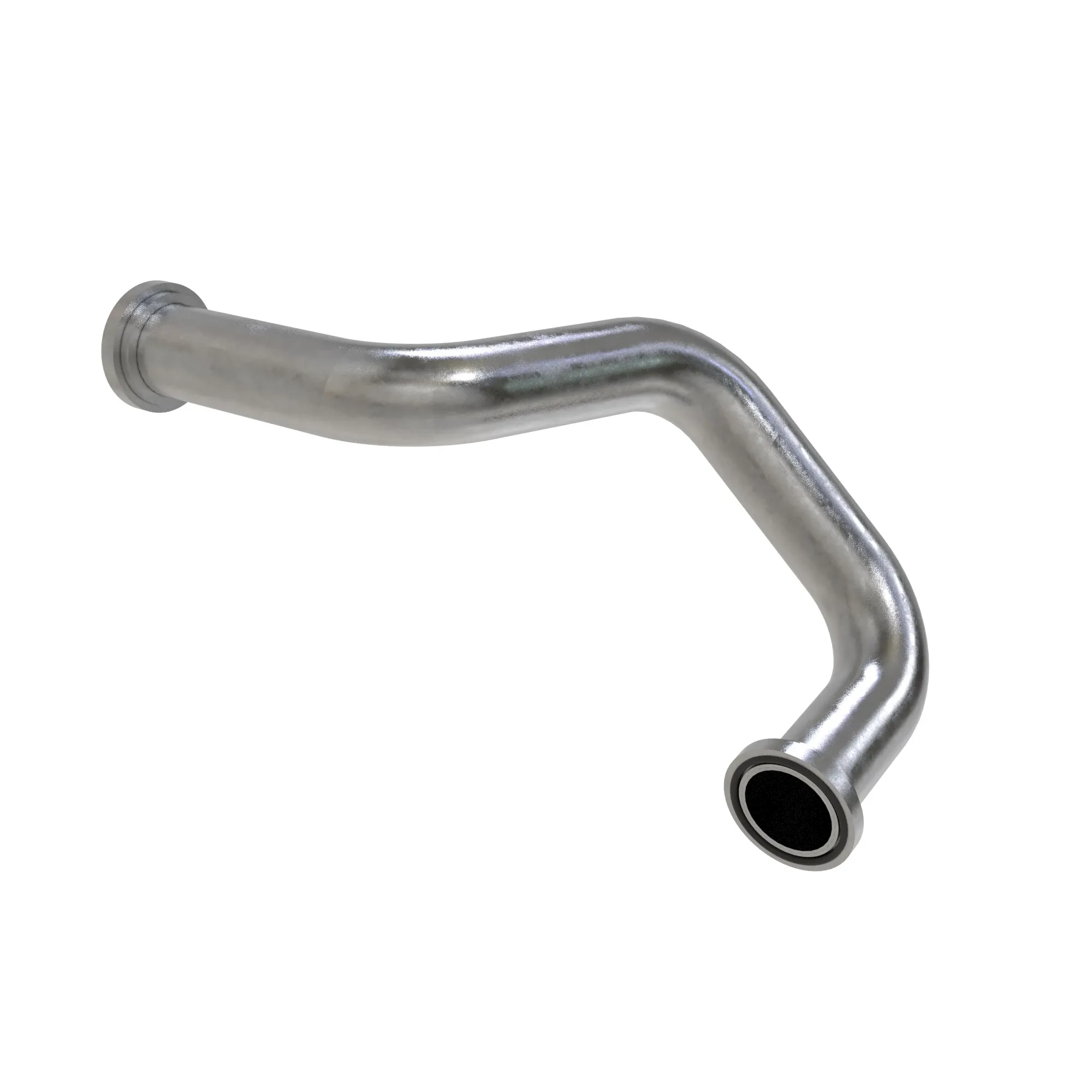 John Deere Front Filter Outlet to Cooler Bypass Oil Line - TA12555