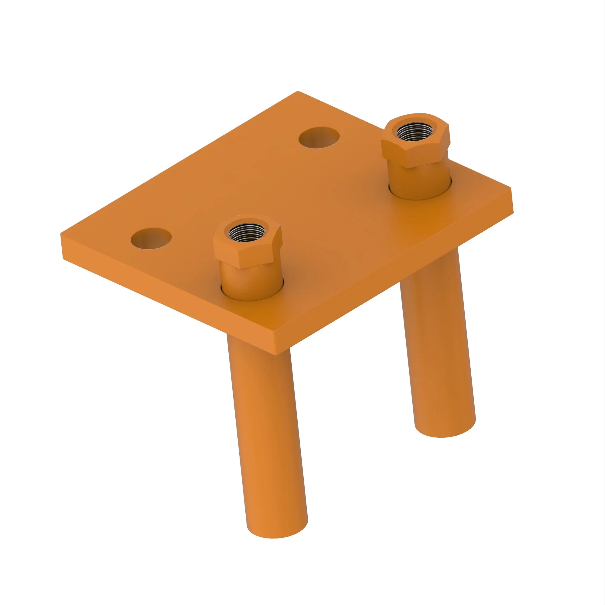 BRACKET, RUBBER CLAMP SUPPORT 1050K