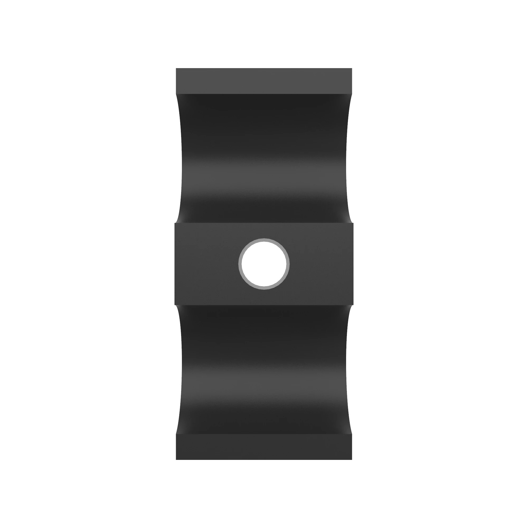 CLAMP-TWIN, 1/2" X 3/8" OD