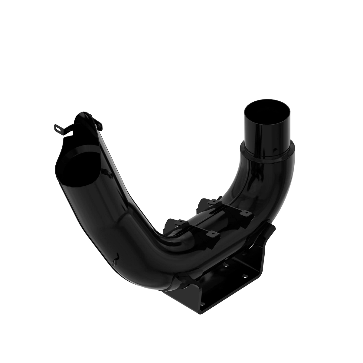 Exhaust Pipe, U - Tube W/ Bracket
