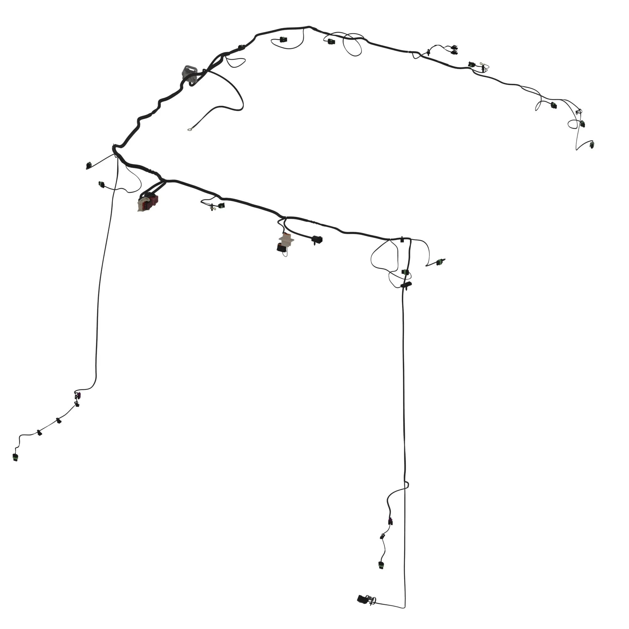 John Deere Roof Wiring Harness - RE583696