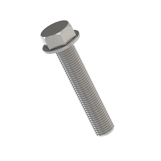 John Deere Hexagonal Head Flange Bolt, M6 X 40 - 19M7797