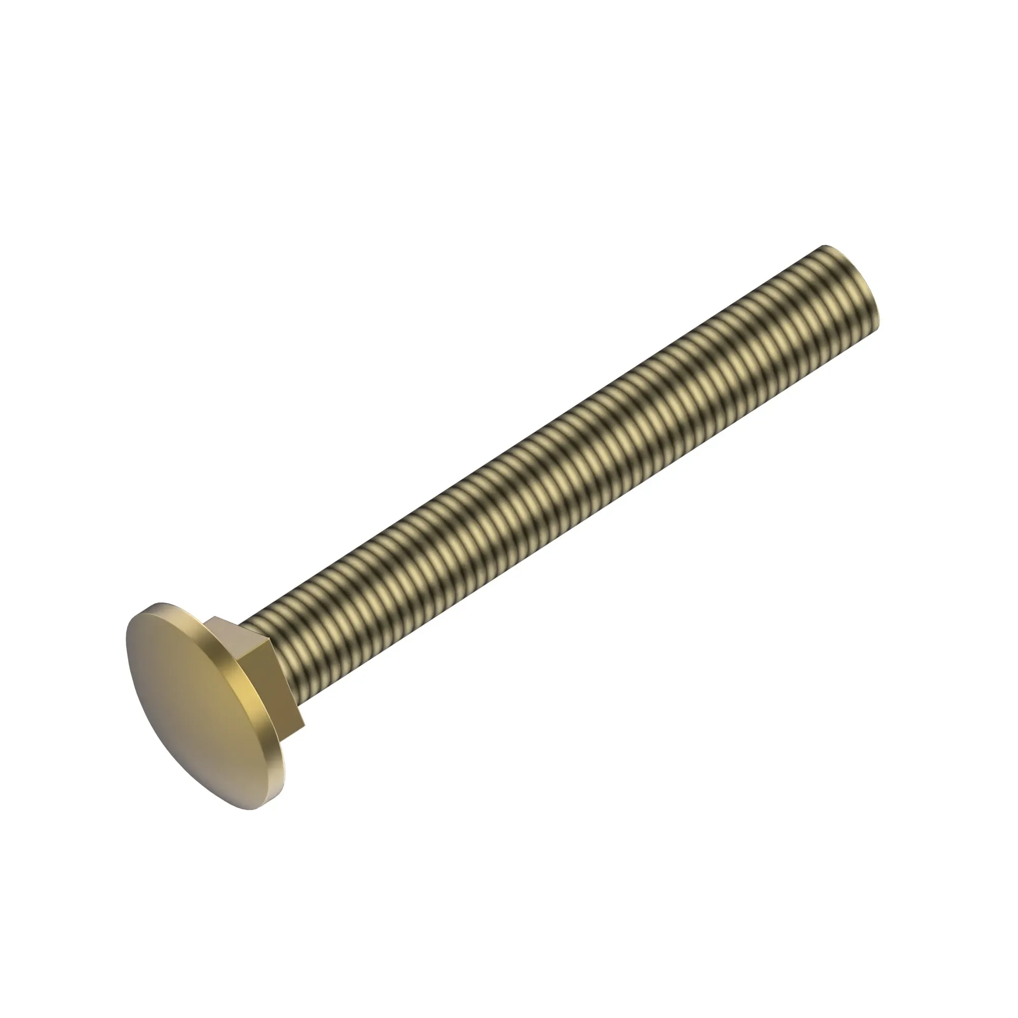 John Deere Round Head Square Neck Bolt, 3/8" X 3" - 03H2340
