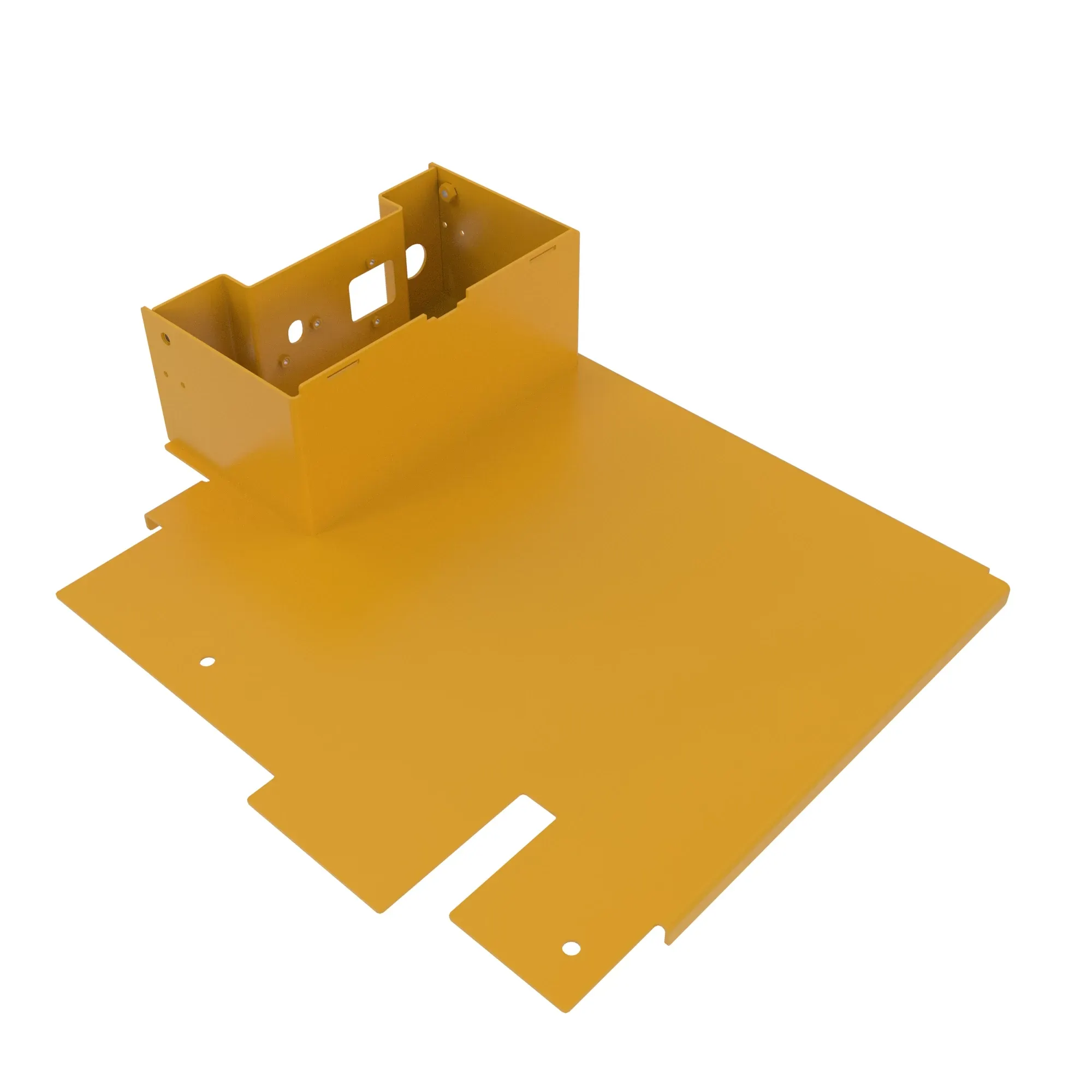 WELDMENT TOP COVER BATTERY,DISCONNECT BOX