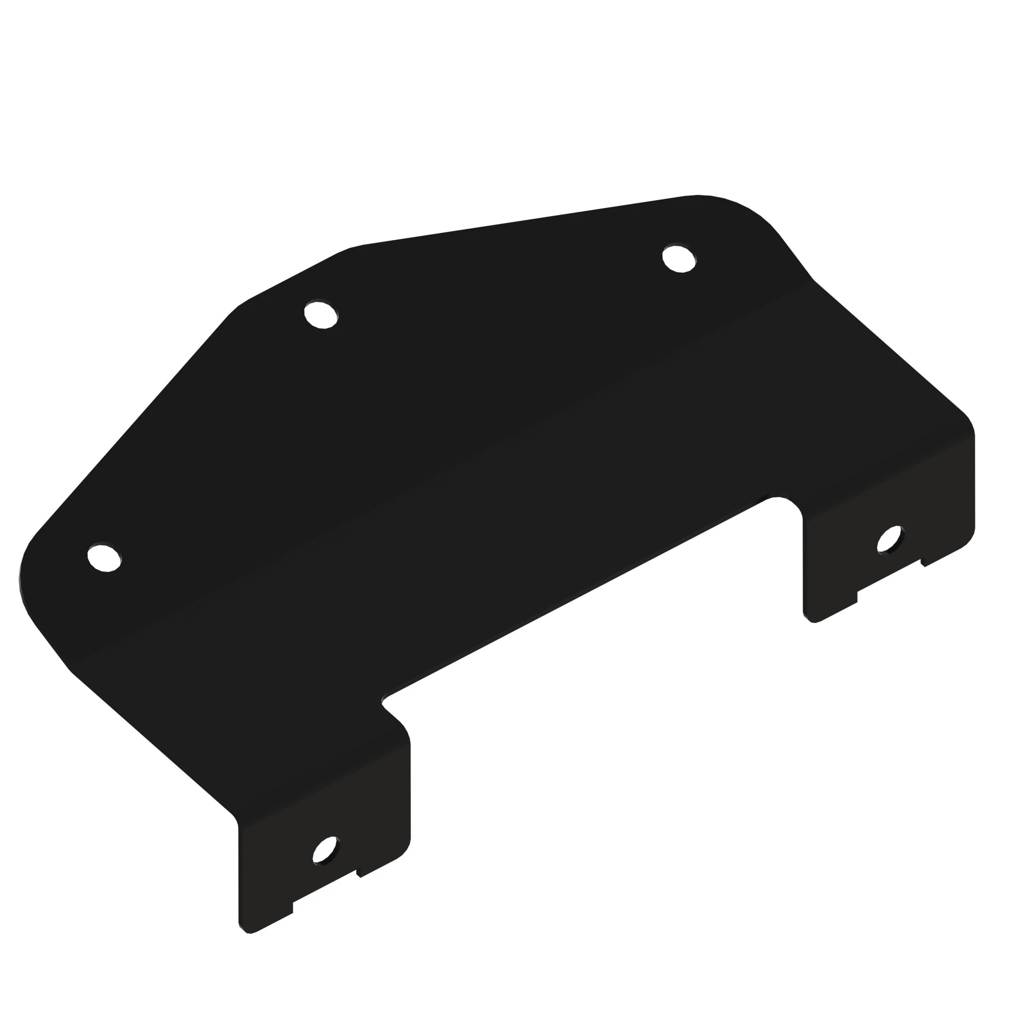 BRACKET, FRONT CAB DEBRIS SHIELD BA
