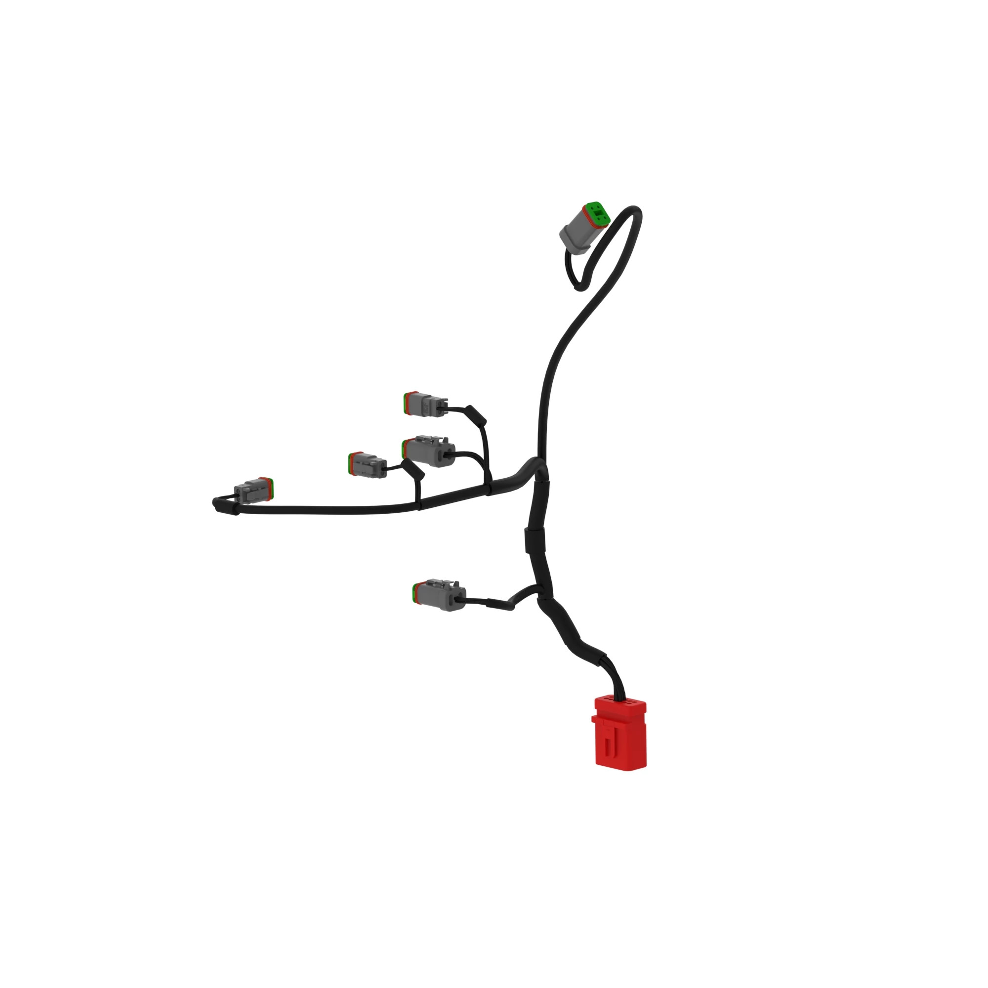 John Deere Hydraulic Manifold Wiring Harness - AT438017