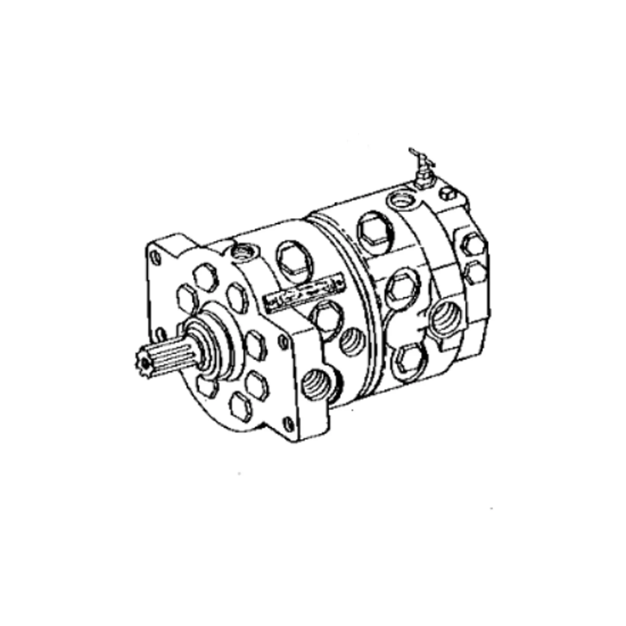 PUMP,HYD,ASSM 100CM3 EF PRTS MD LC1