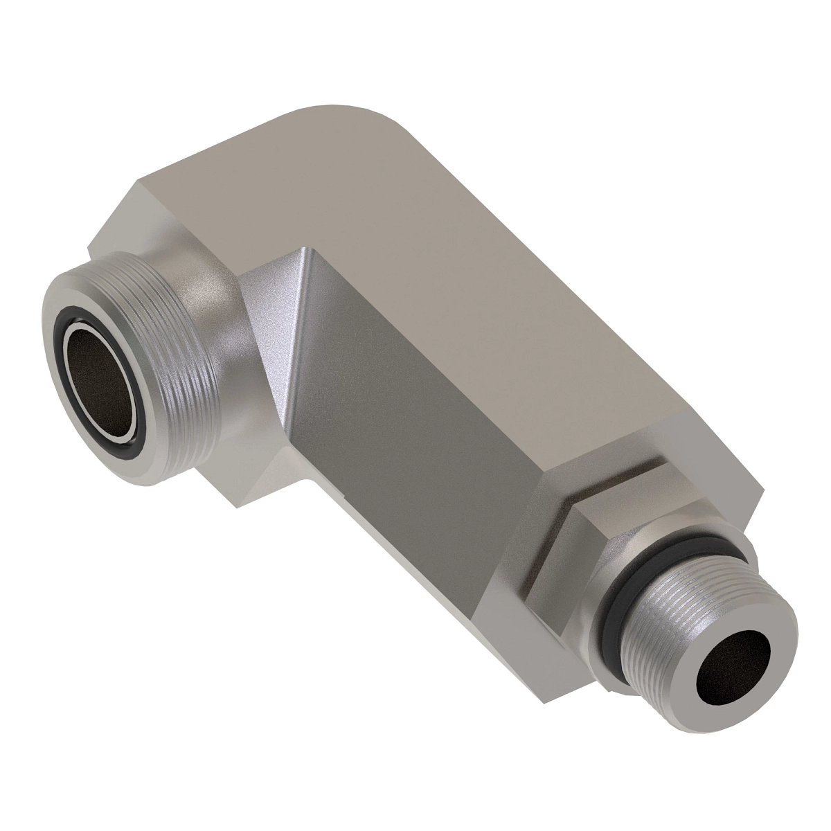 90DEG Adj Stud Elb Lng(Sdel), S-Ring