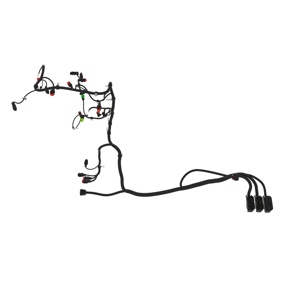 Wiring Harness, 444 Loader FT4 4045