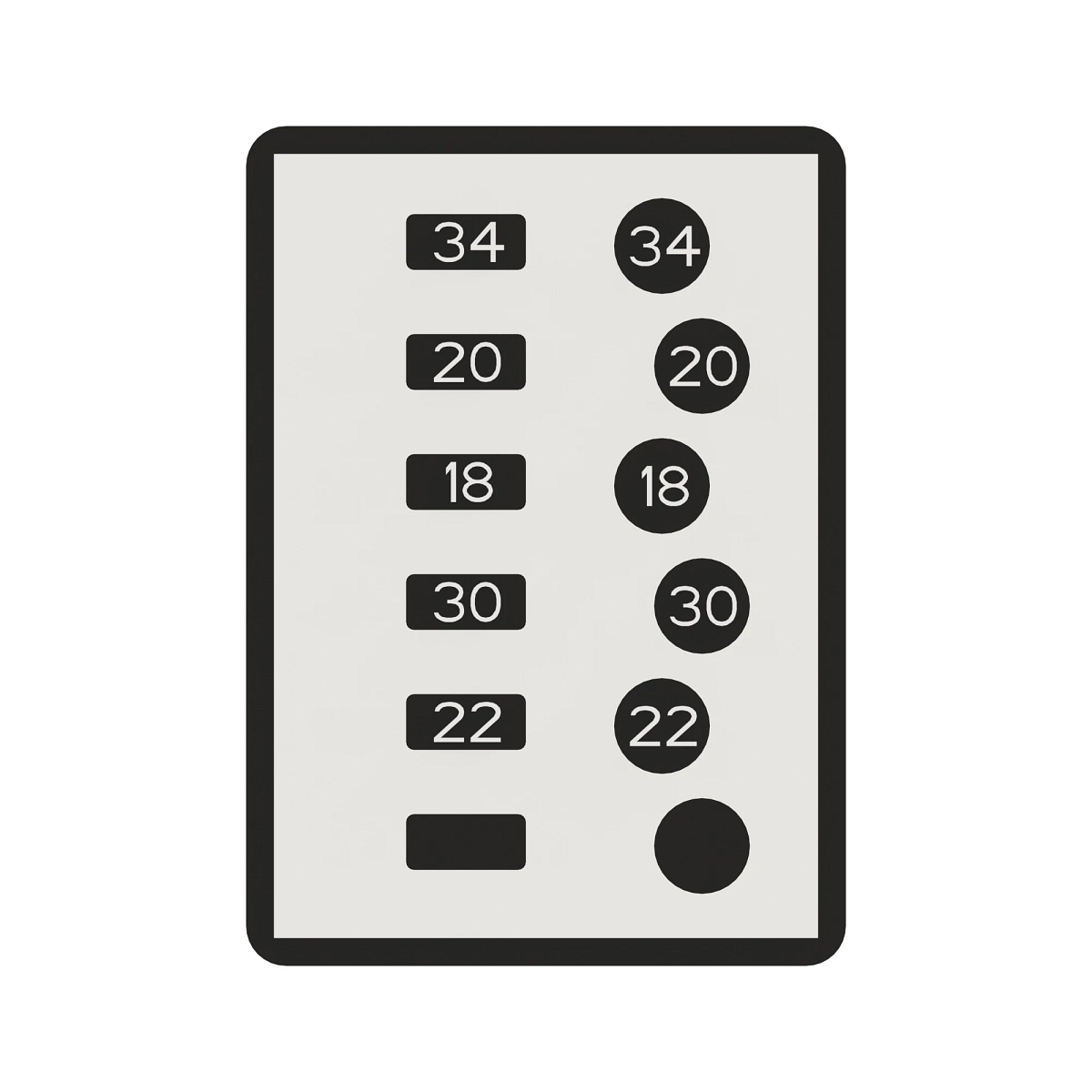 R3VRD Remap Label 2134