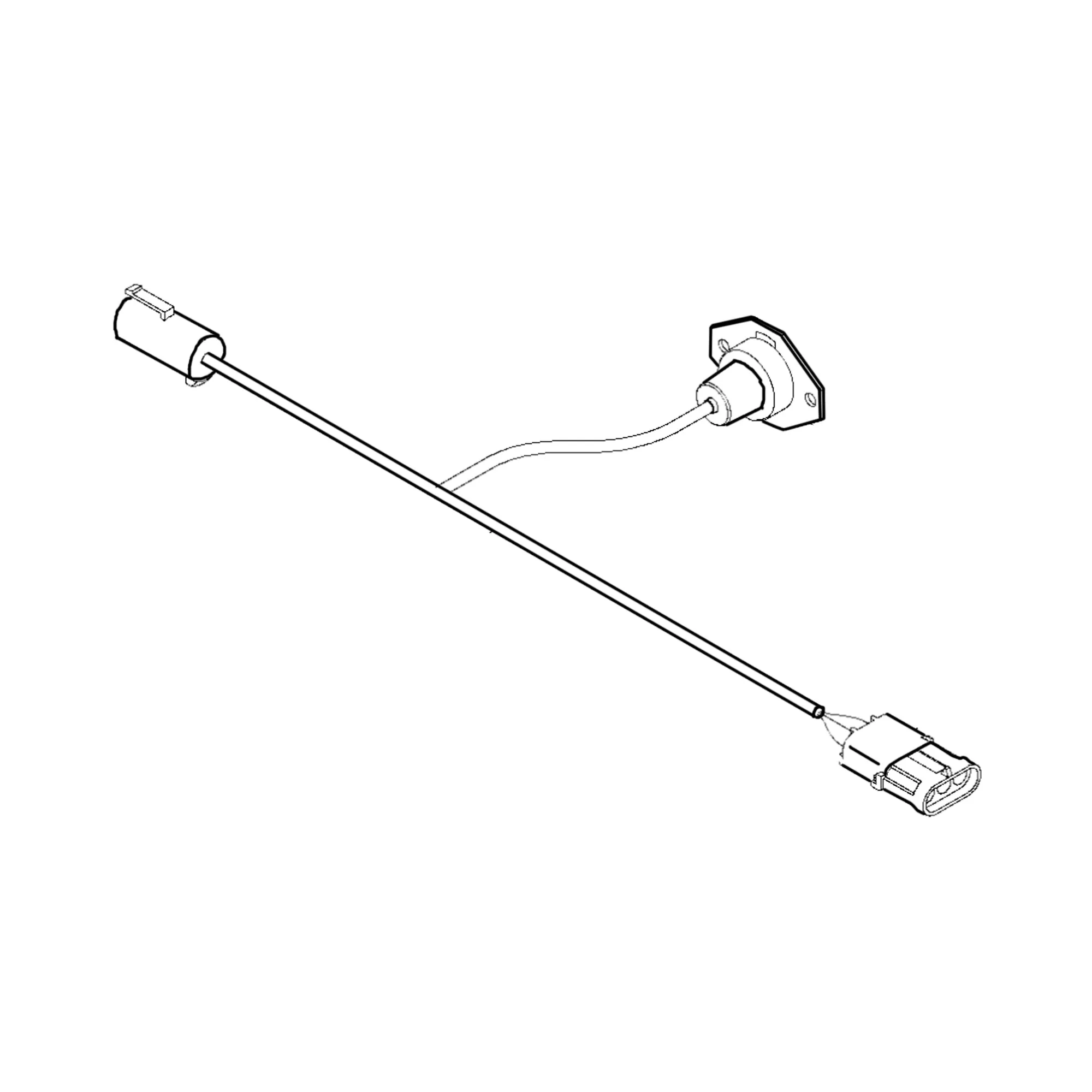 John Deere 5-Section Rolling Basket Wiring Harness - AN236239