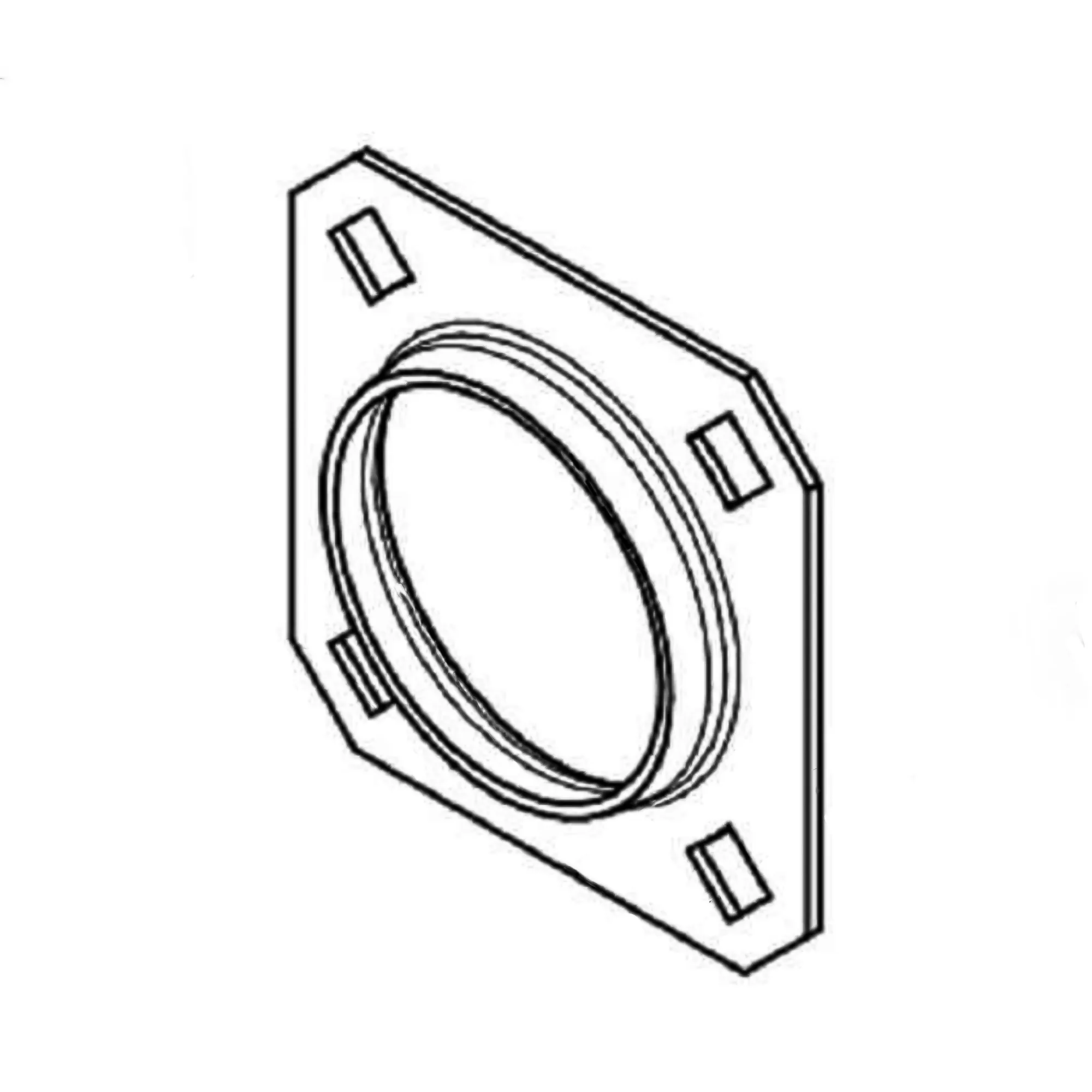 John Deere Pressed Flanged Housing - AFH209377