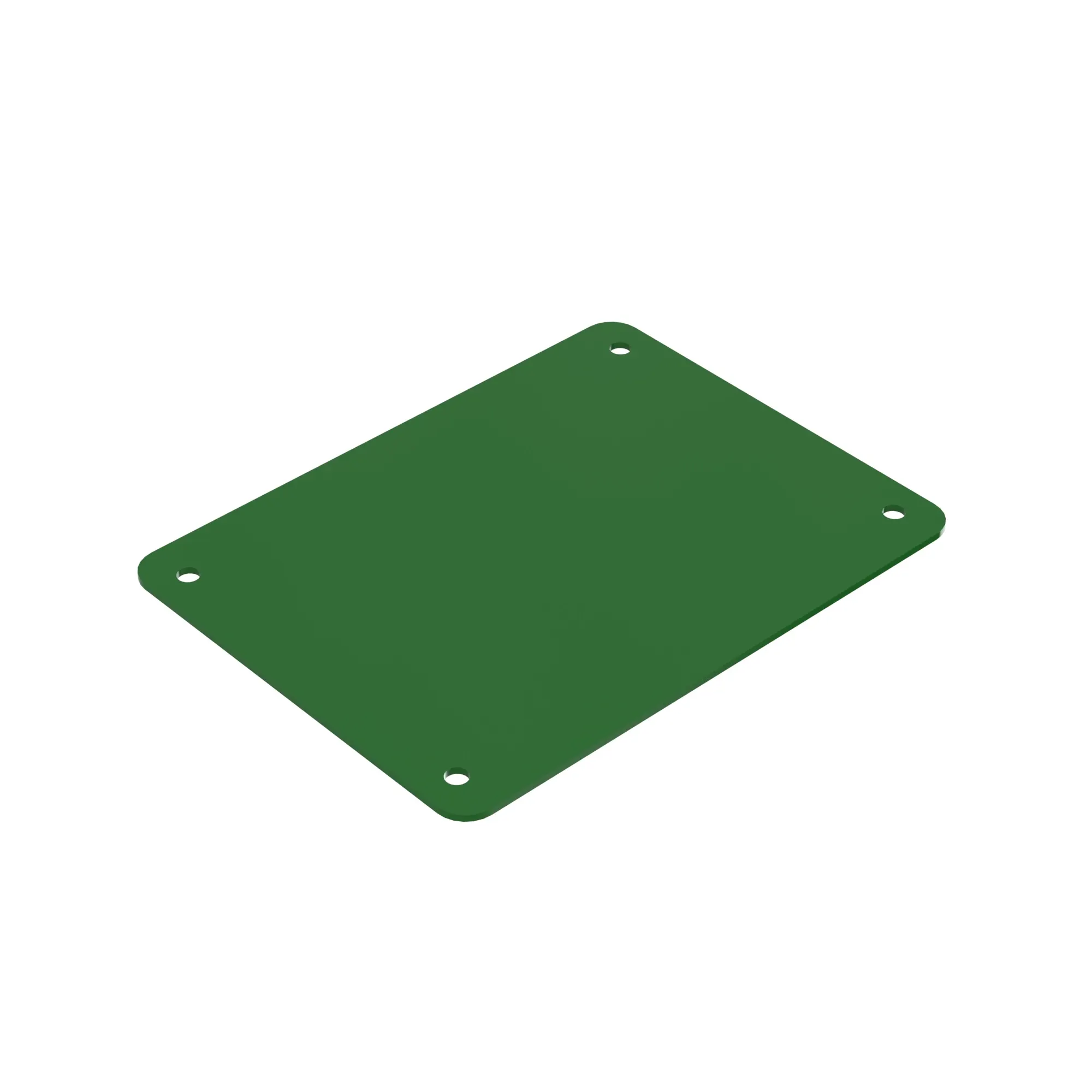 John Deere Vacuum Cleanout Tube End Plate - A71440