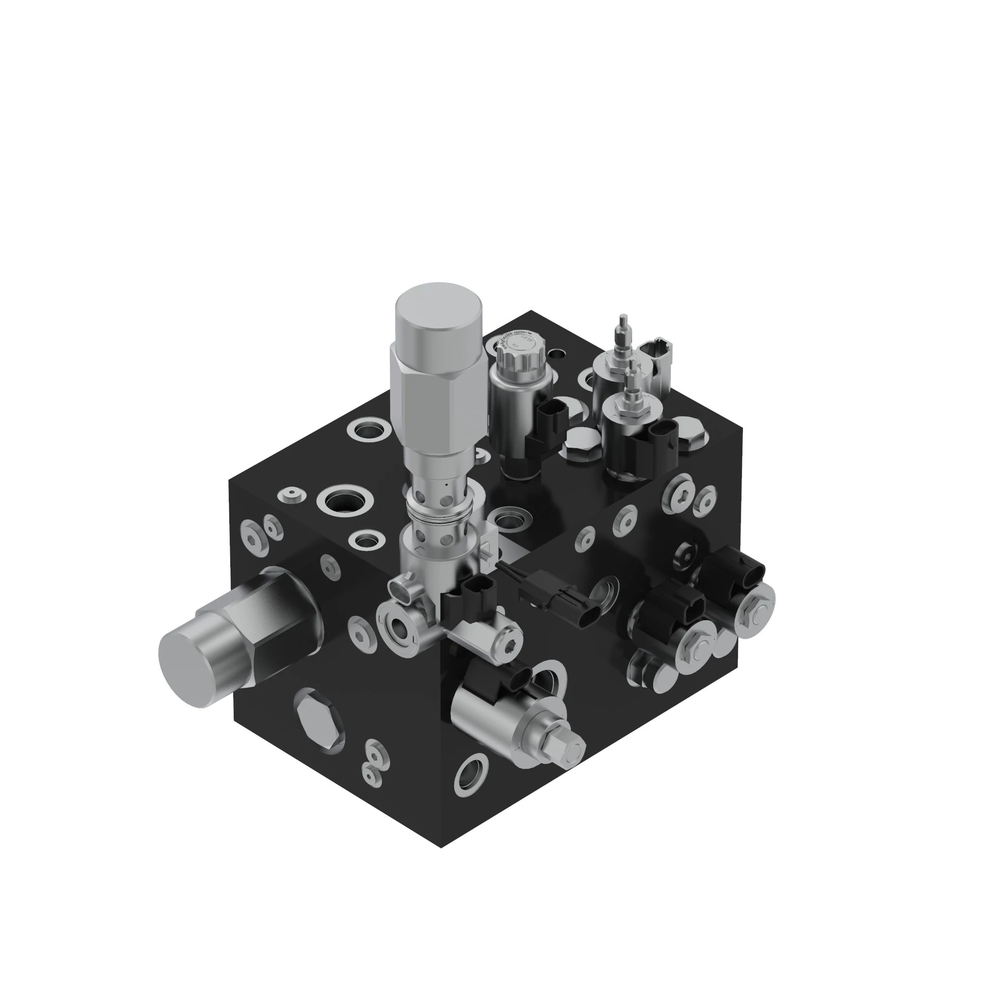 John Deere Main Manifold Flow Control Hydraulic Valve - AT456348