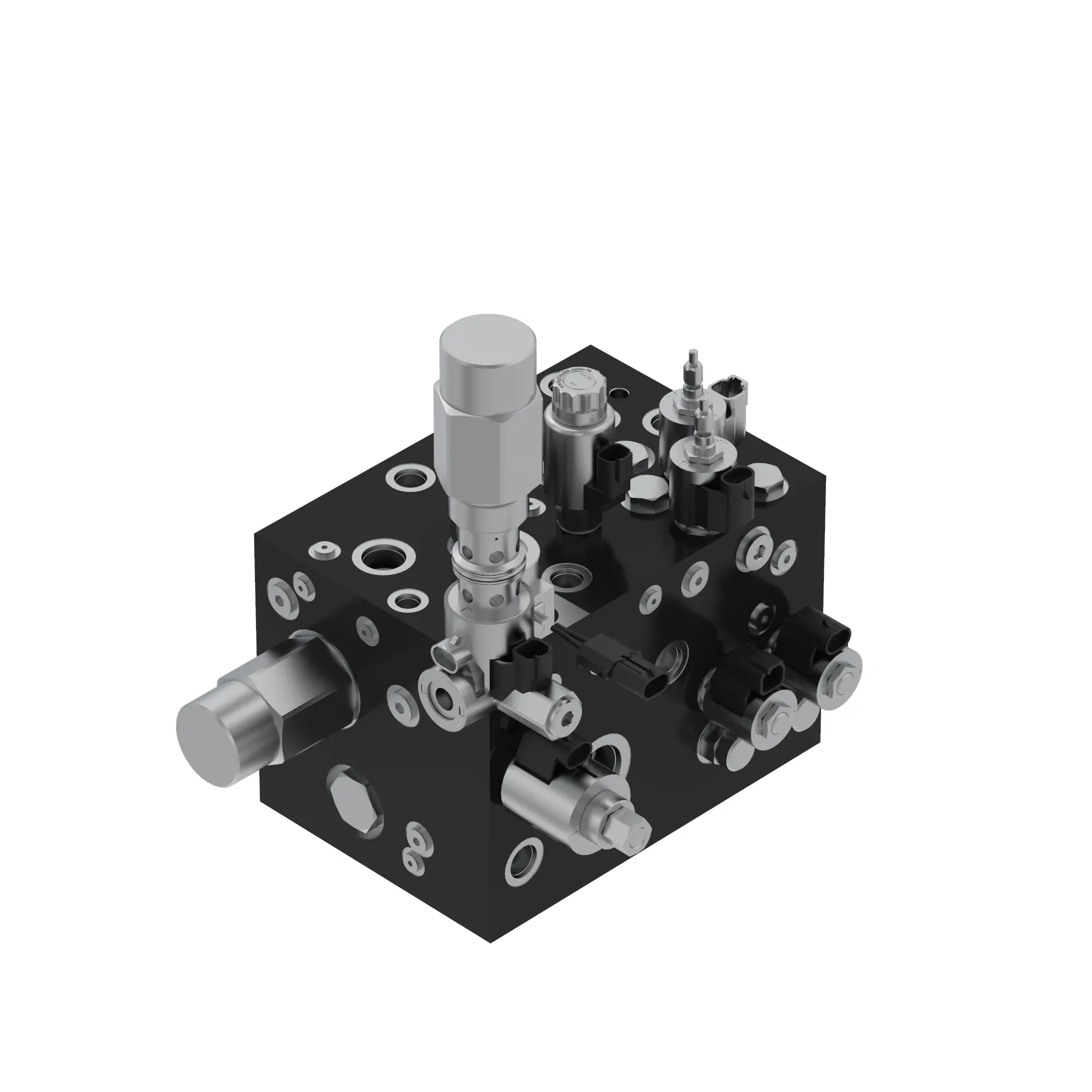 John Deere Main Manifold Flow Control Hydraulic Valve - AT456348