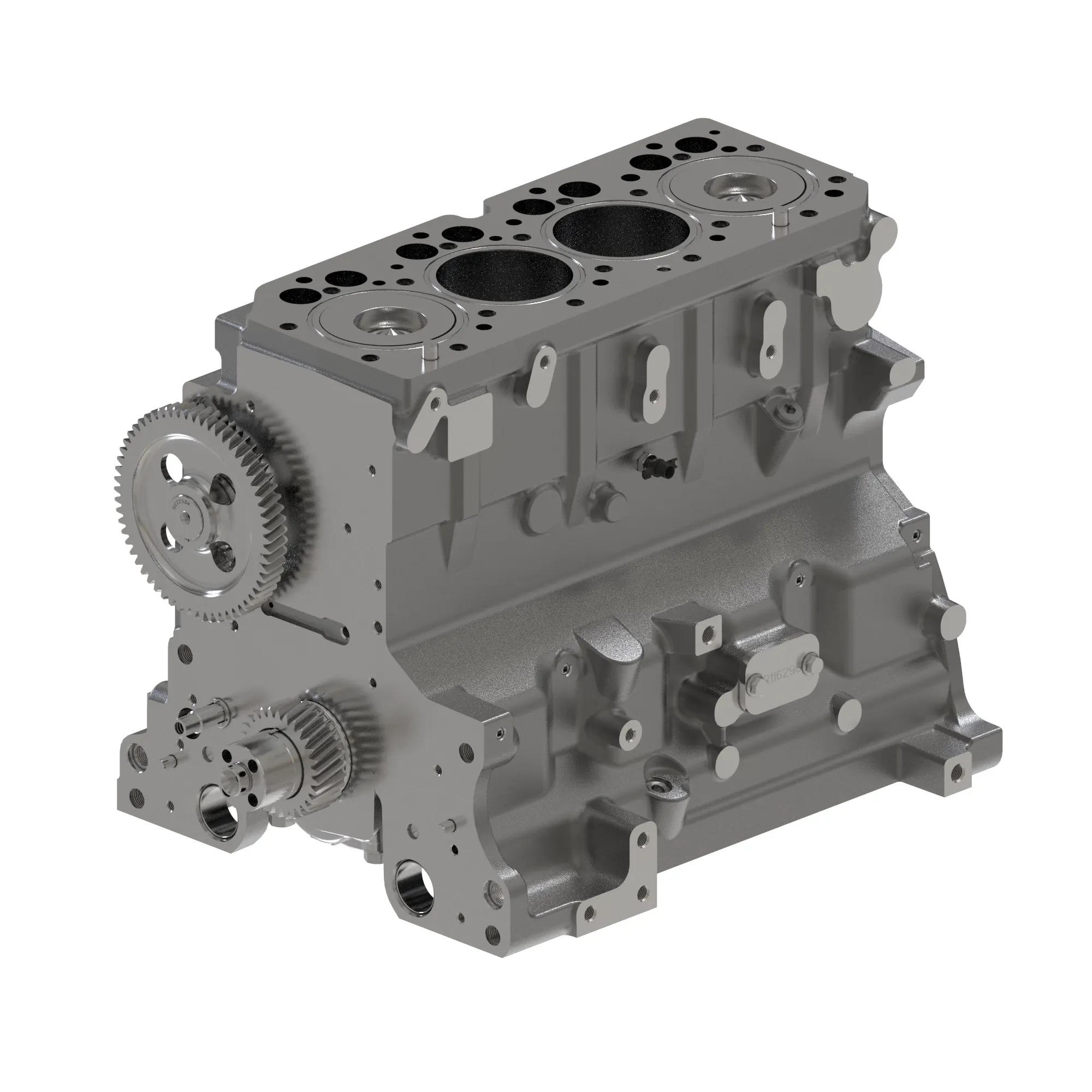 John Deere Short Block Assembly, 4.5 Liters, 04 Cylinder - DZ125315