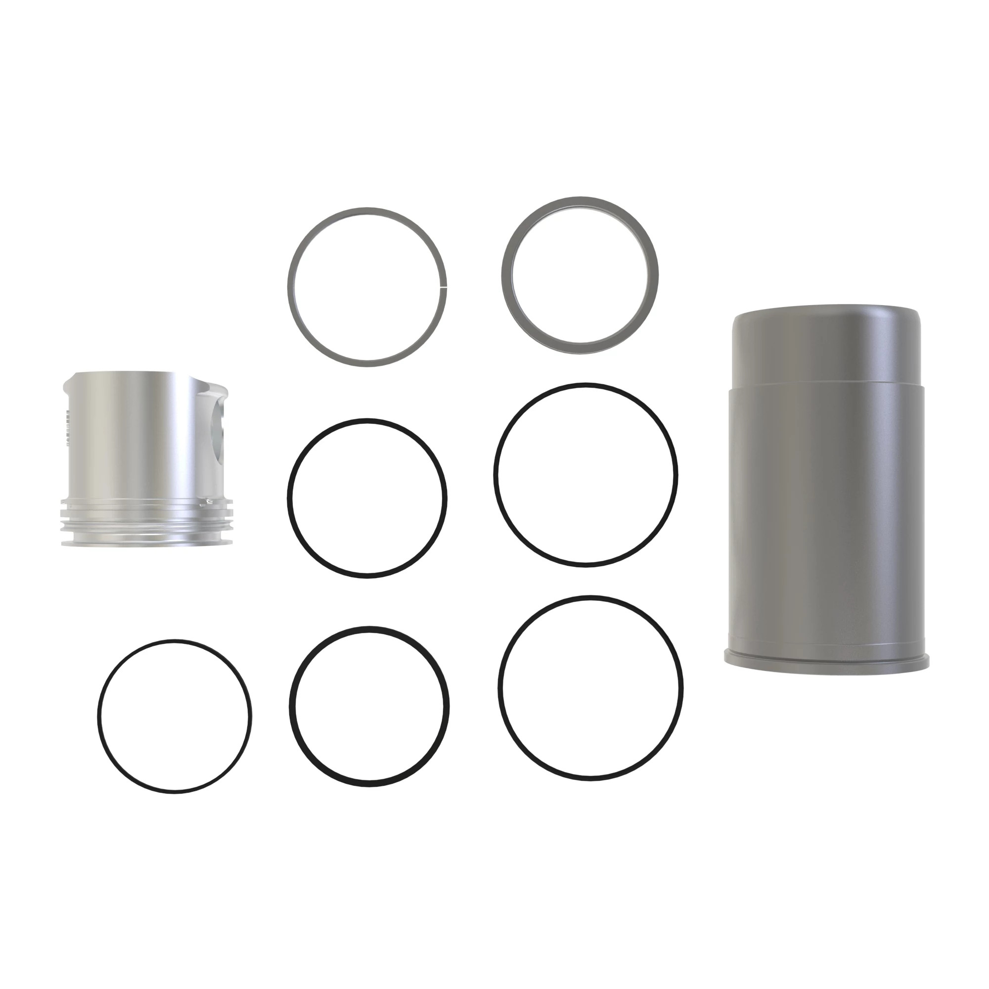 CYLINDER LINER W/PISTON AND RINGS